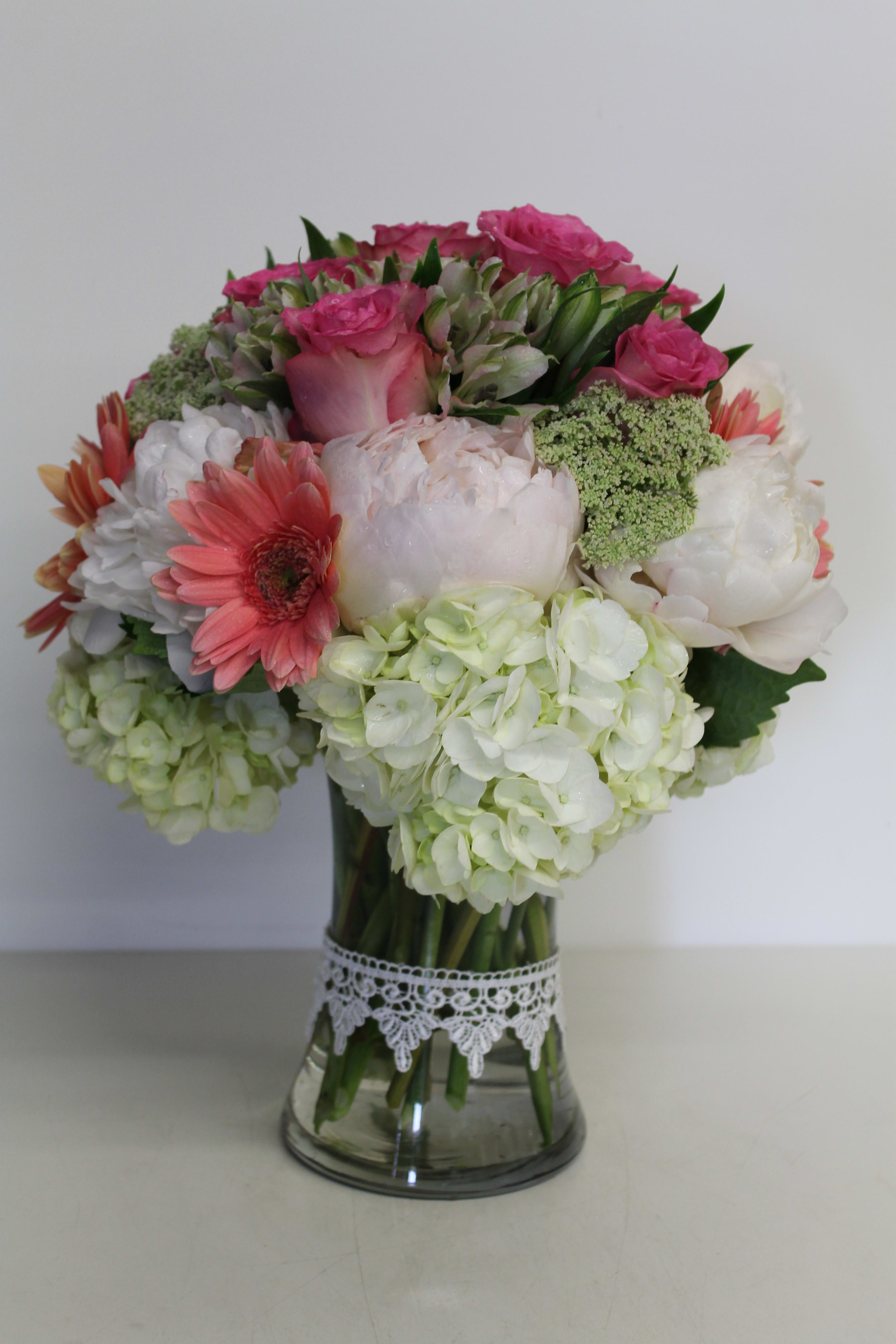 Paradise Paradise - Hydrangea, Peony, Rose, Alstromeria, Gerbra