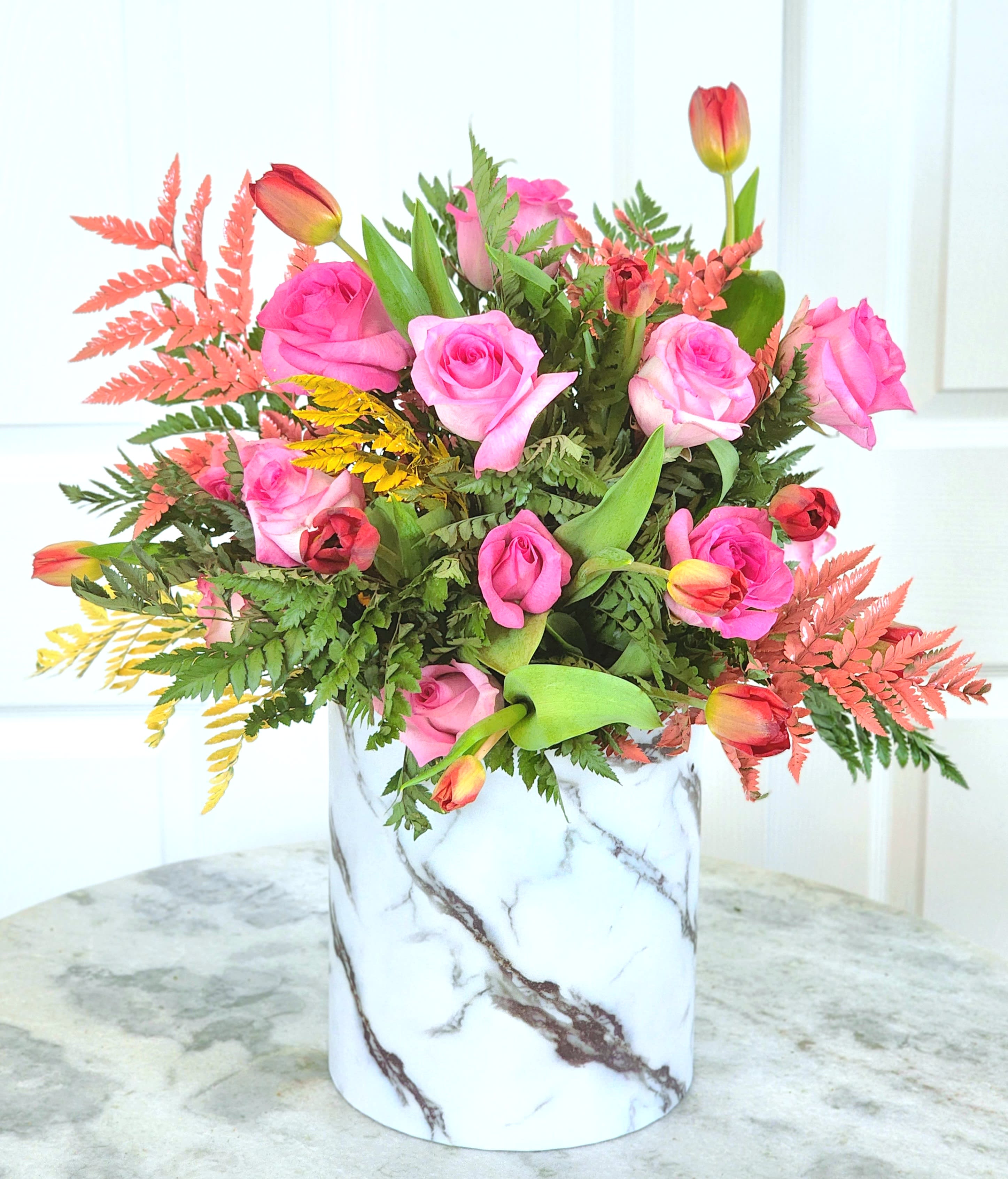 Marble Lous in spring, TX VIOR Floral Art