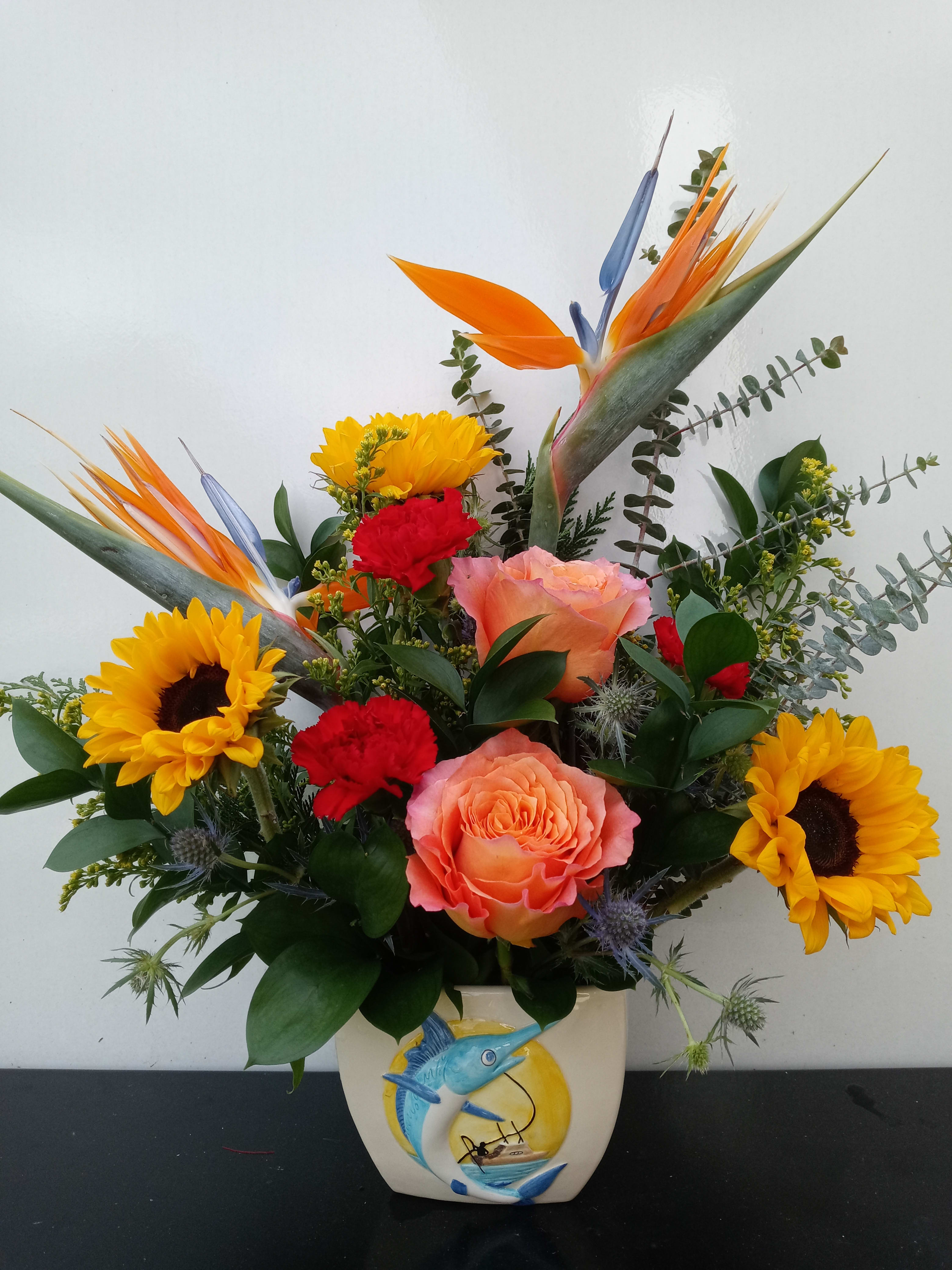 A Little Vacation by Misty Rose Flower Shop