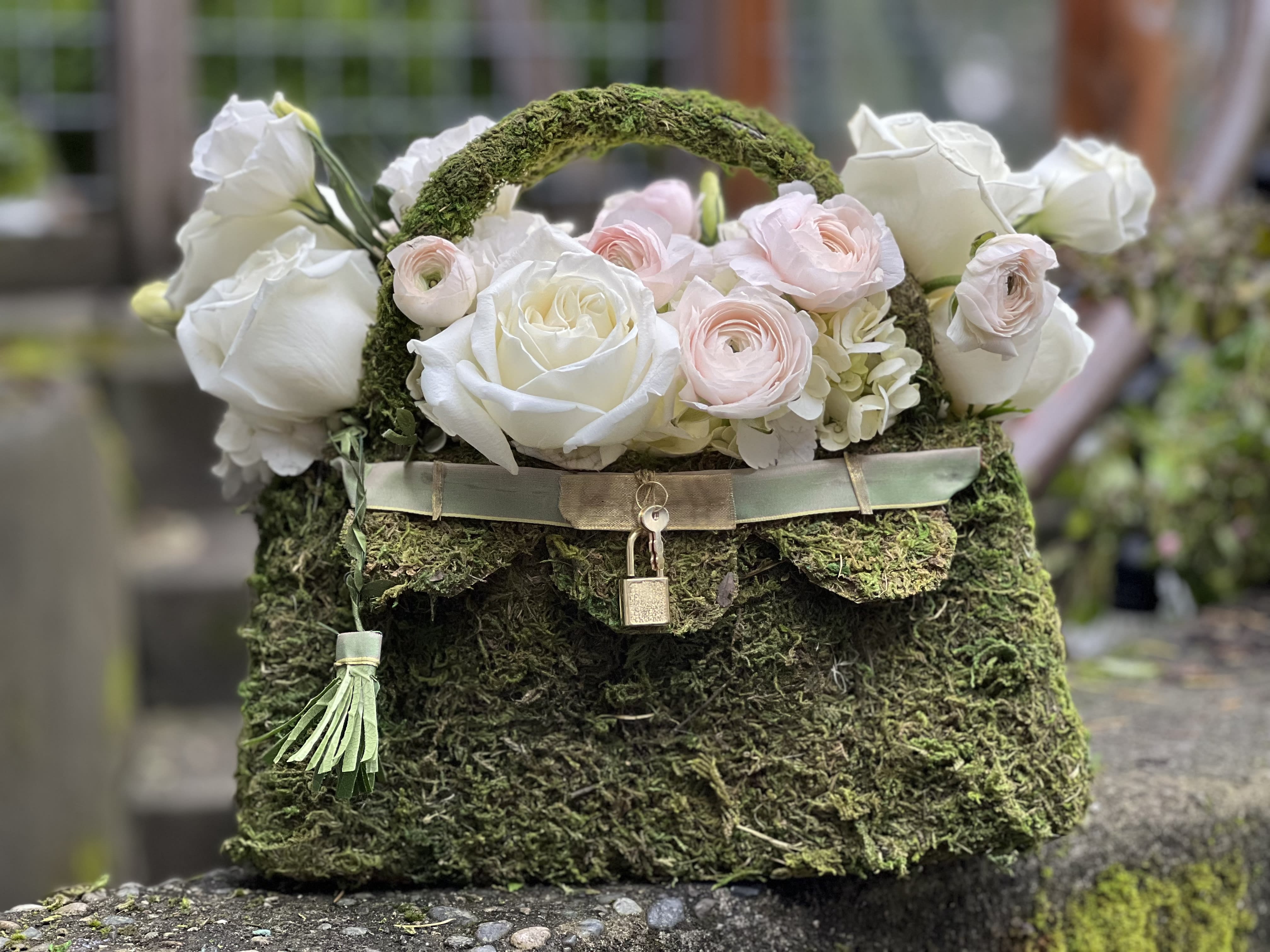 Flower purses hot sale