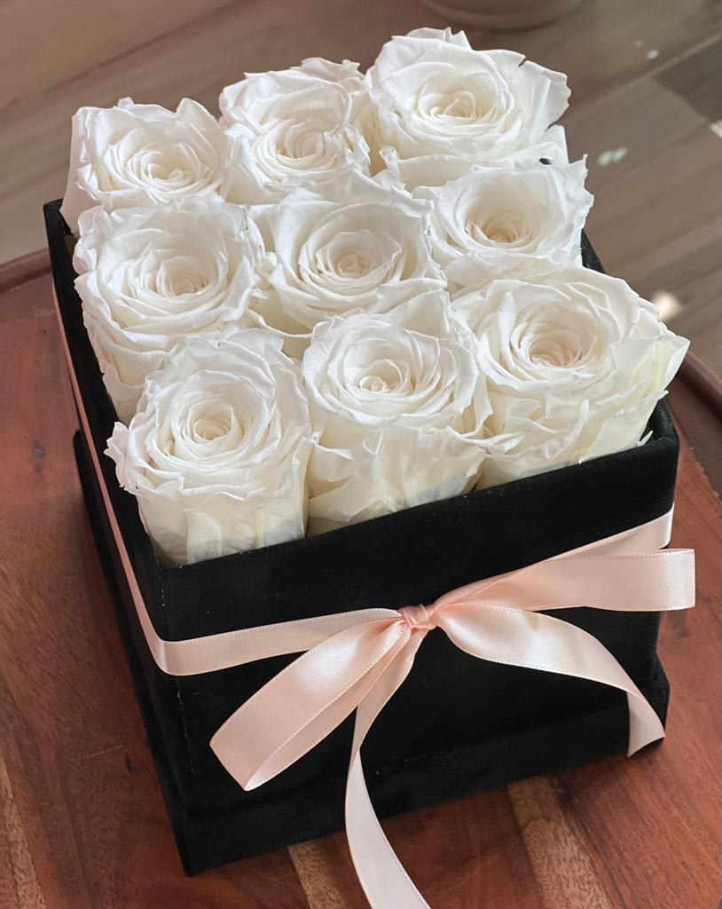 9 Forever roses in a box  - 9 Forever roses in a box . real roses, that last up to 3 years