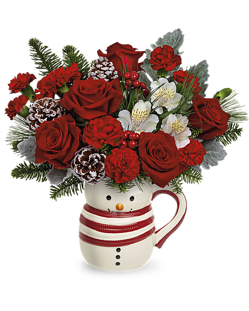 Teleflora's Send A Hug Christmas Frosty in Glendale, AZ The Tulip