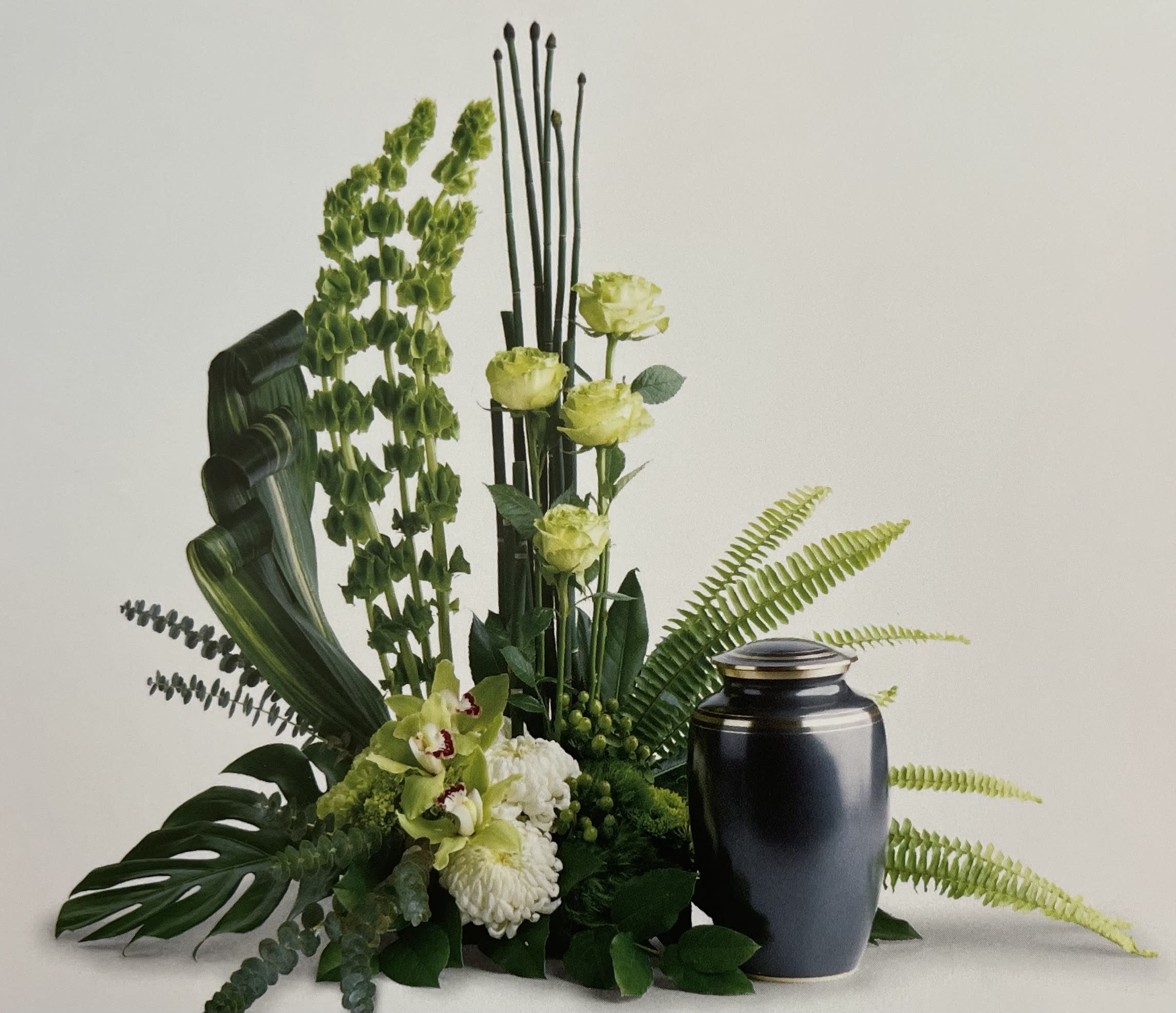Tranquil Peace Cremation Tribute by Grand Floral Events - Tranquil Peace Cremation Tribute by Grand Floral Events