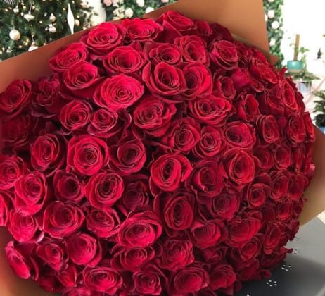 100 Roses Bouquet in Miami, FL | Lolas Flower Boutique