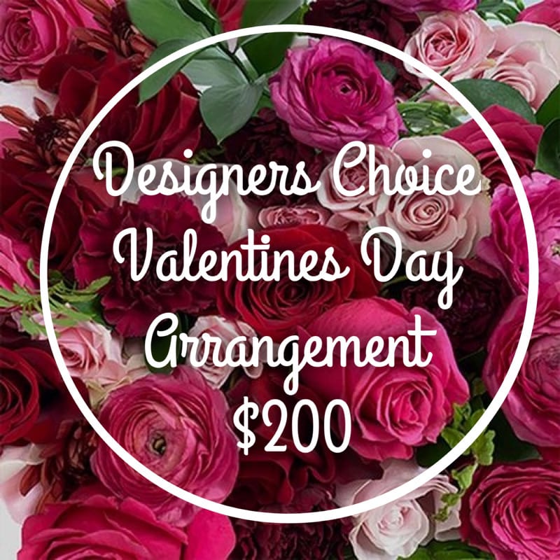 Designers Choice Valentines Day Mix by Flowers from the Rafters