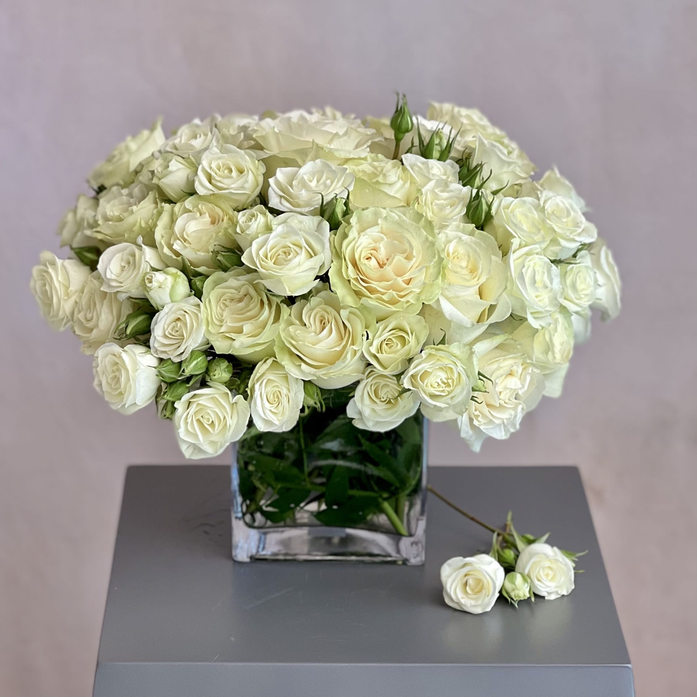 The White Rose Garden by Sherman Oaks Florist
