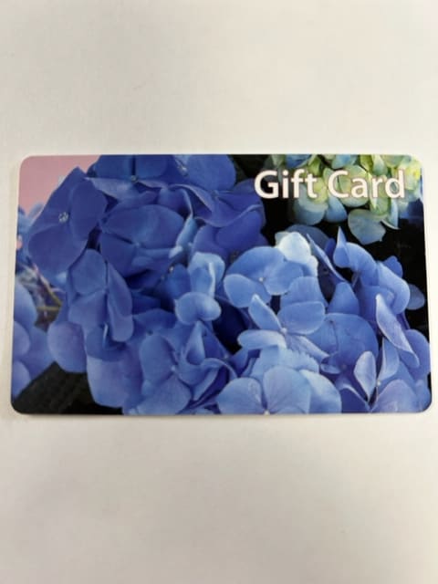 Gift Card - Can’t decide what to send?  We'll email the recipient with your message and a note to say that a gift card is in the mail! 