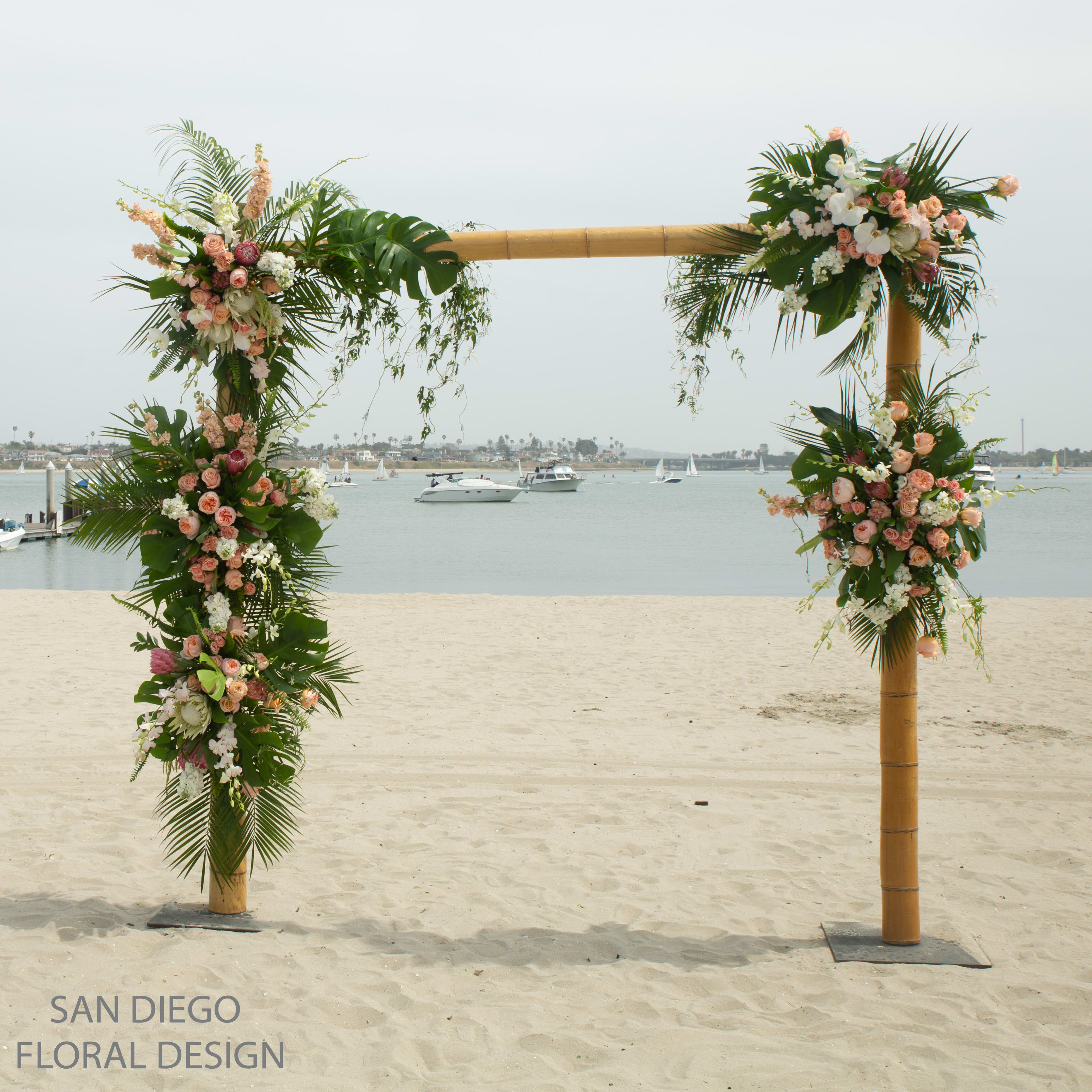 Tropical hotsell wedding flowers