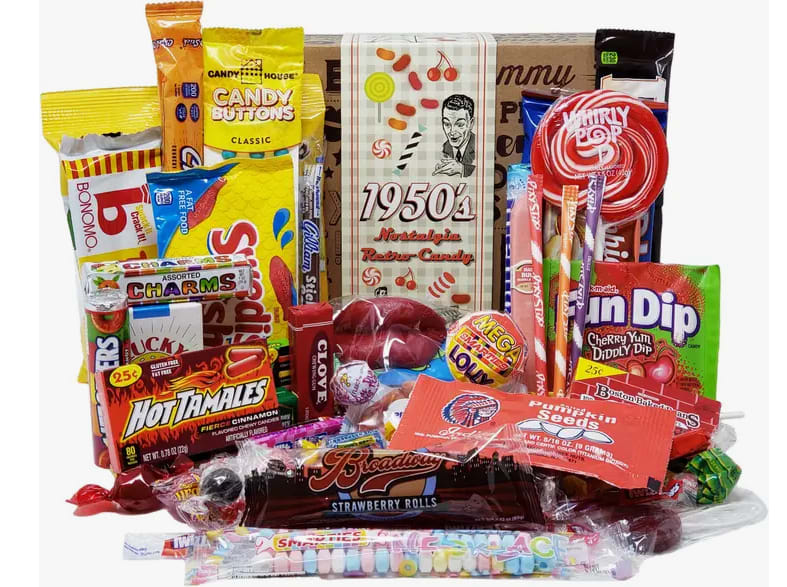 Haalbaarheid Sterkte Instrueren 1950's Retro Candy Gift in Lindstrom, MN | Floral Creations