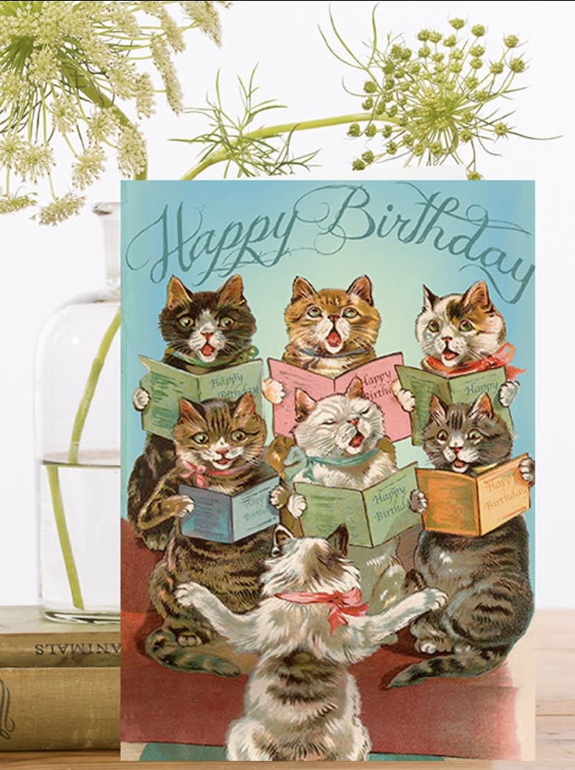 Singing Cats Birthday Card Singing Cats Birthday Card - Singing Cats Birthday Card
