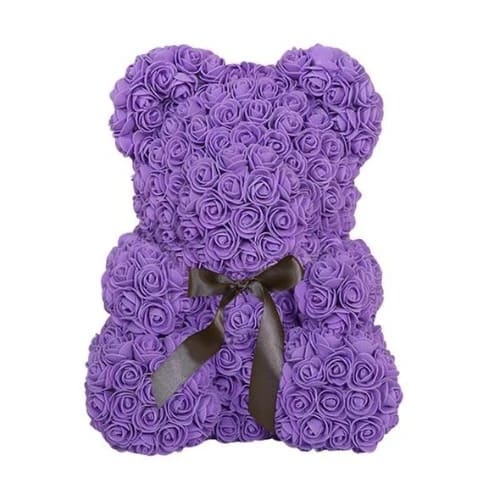 Valentine s Day Purple Teddy Bear in box 10 in