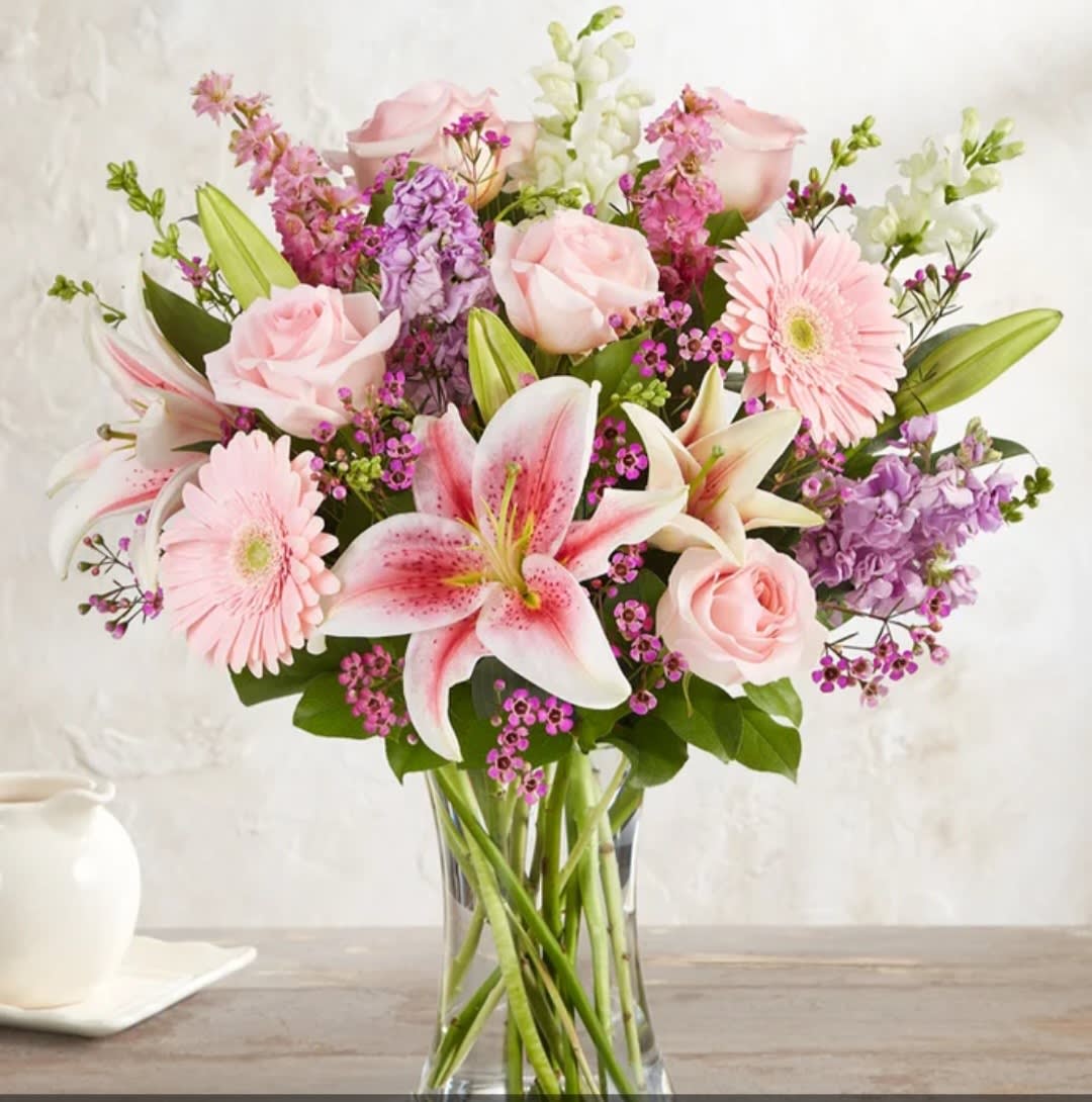 Always on my mind Always on my mind - Roses,gerbera, lily,stock
