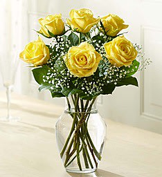Friendship Forever Friendship Forever - These 6 yellow roses are examples of warmth, life, knowledge and joy, chiefly because the yellow rose was the same color as the sun. In addition, yellow rosebuds symbolized innocence and youth, as well as a caring relationship. Yellow is also the color that promotes healing. Send early and your loved one will know that you really care.