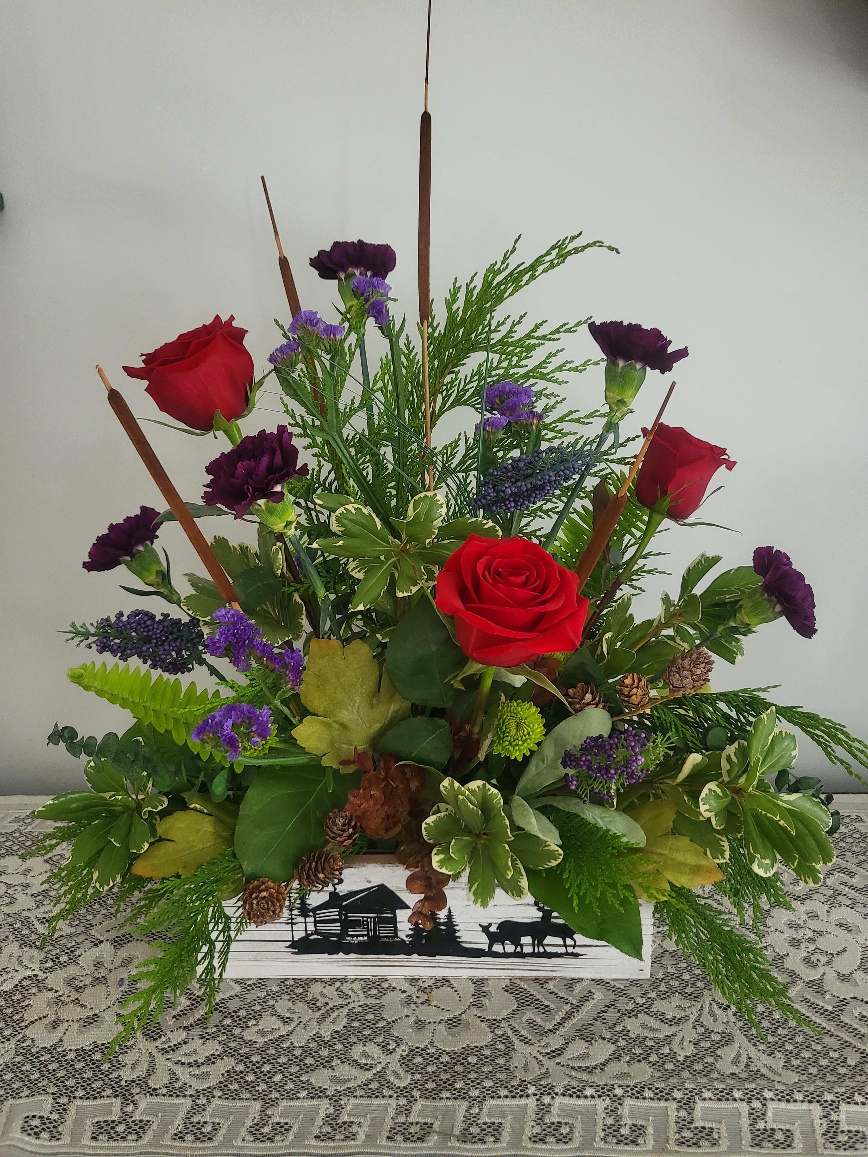 Northern woods by The Flower Boutique and Treasures