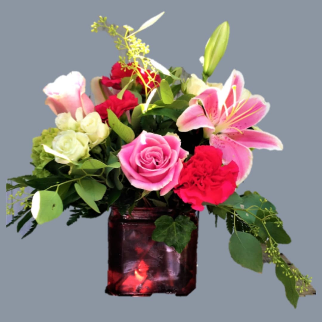 Just Because - This simple assortment of beautiful flowers is a great way to let someone know you are thinking of them. 