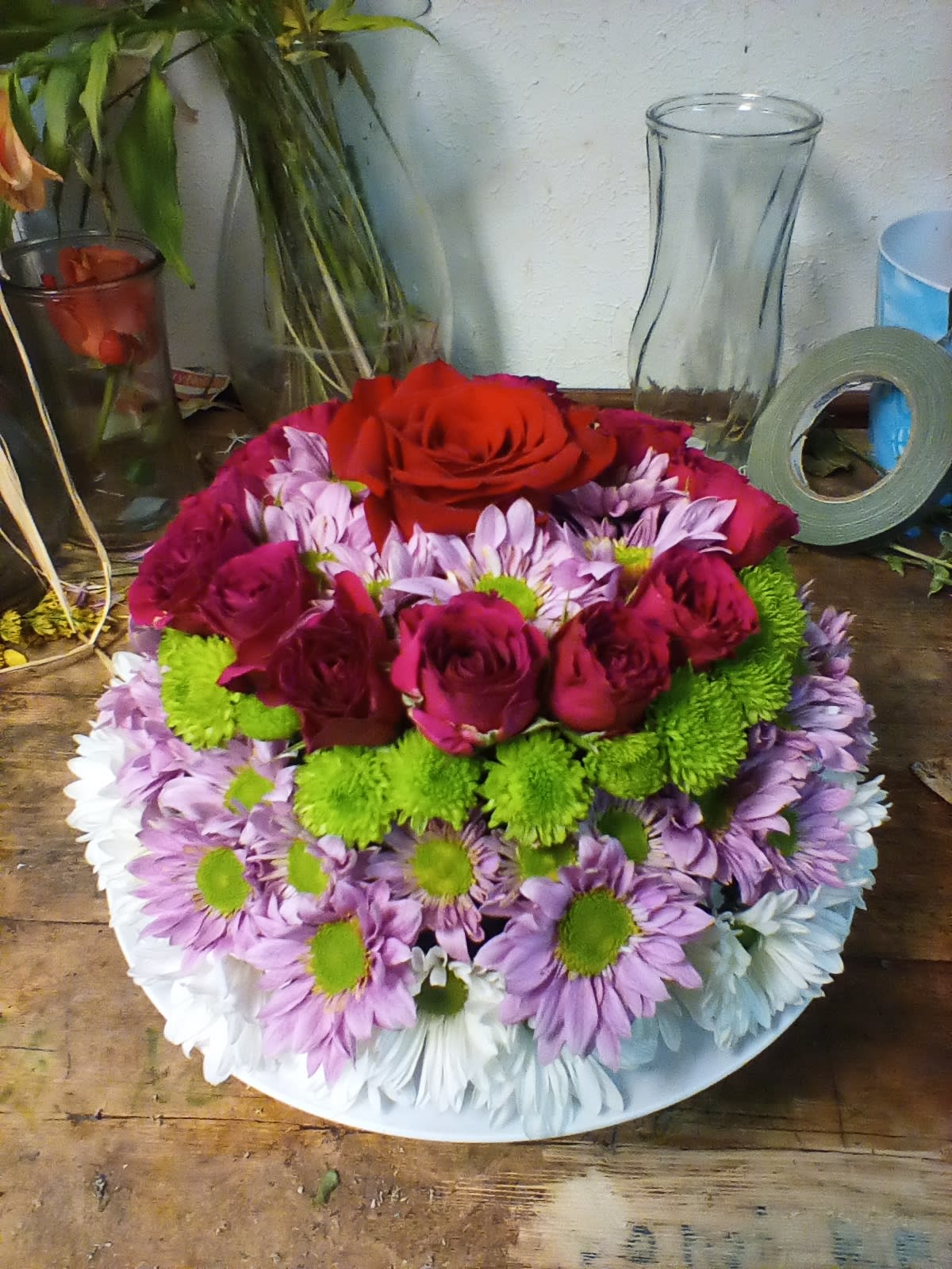 The Wonderful Wishes Floral Cake | Le Bouquet St-Laurent Florist