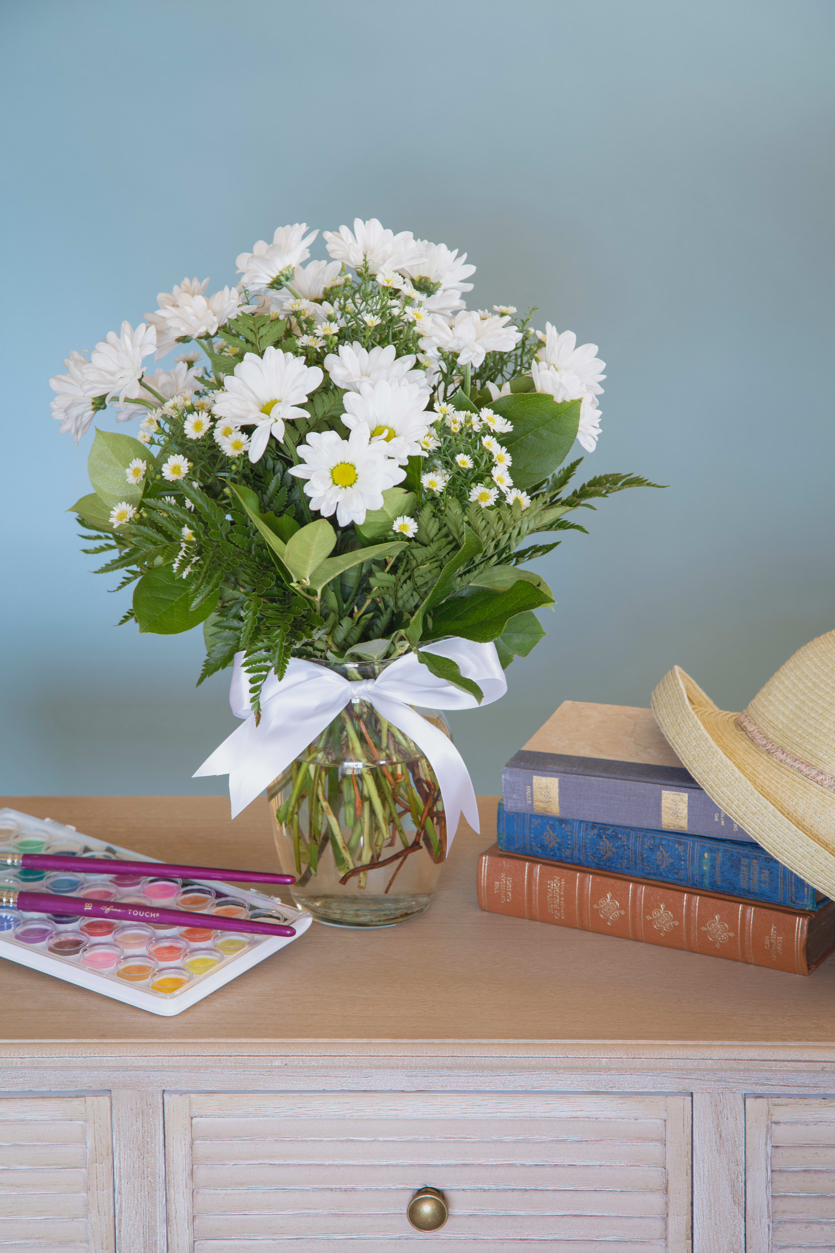 The Vodka Daisy - These sunny daisies are a great way to brighten someone's day!