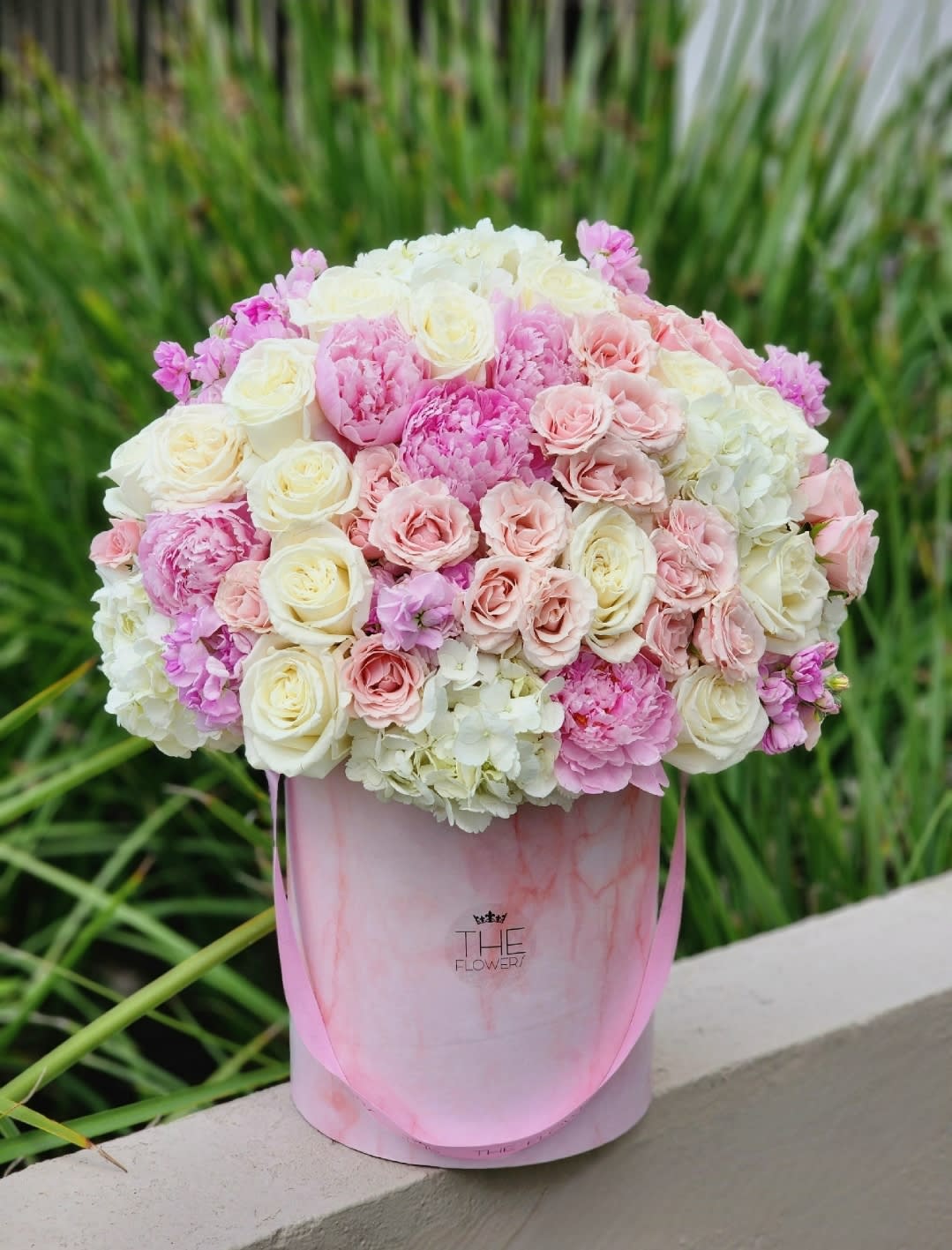 Romantic Surprise - Pink peonies are the most romantic surprise. It is a symbol of love, care and tenderness.The Flowers'' company is ready to offer compositions that perfectly express your attitude and allows you to convey not only your thoughts and feelings, but also make the day truly festive.