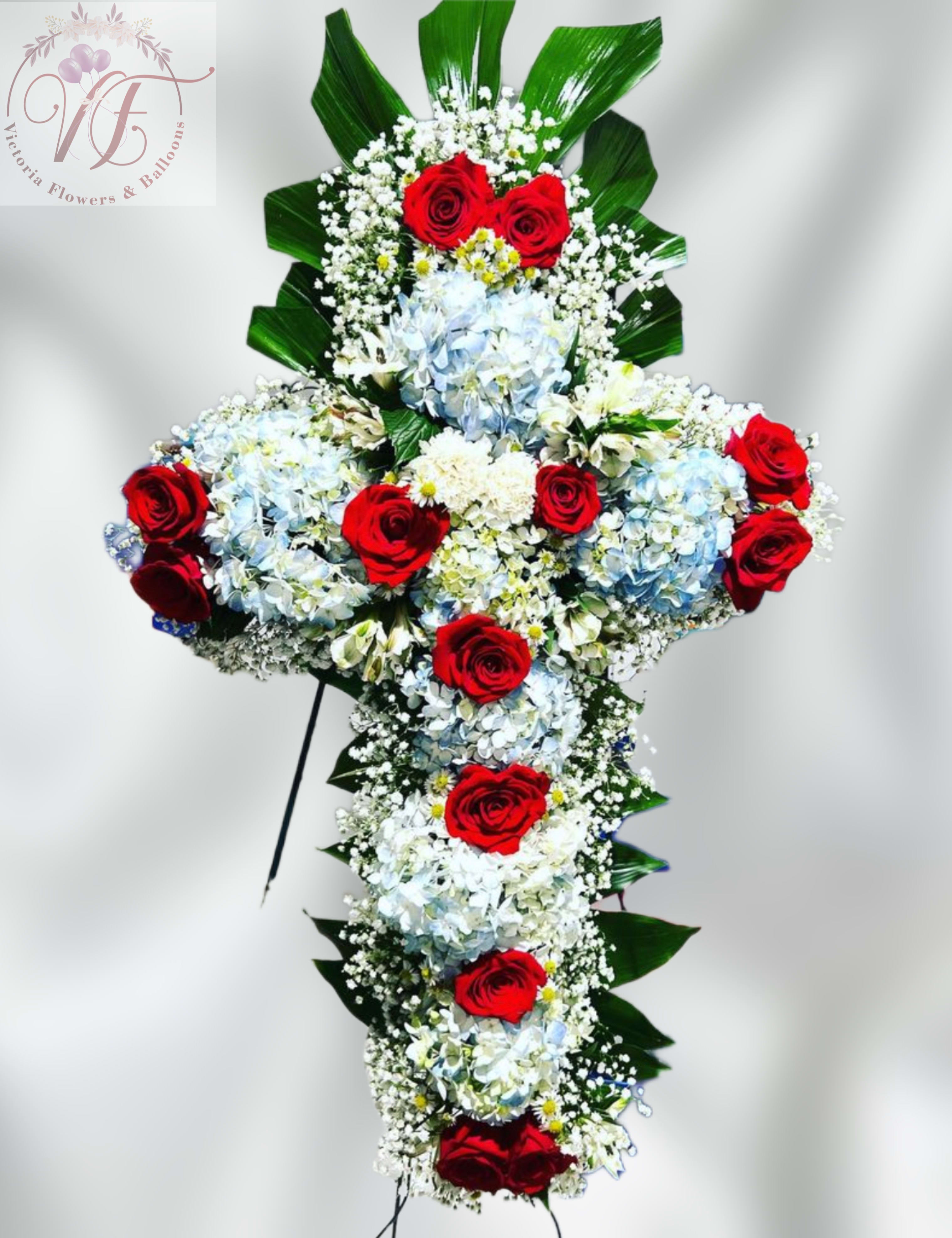 Cross Spray by Victoria’s Flower Shop