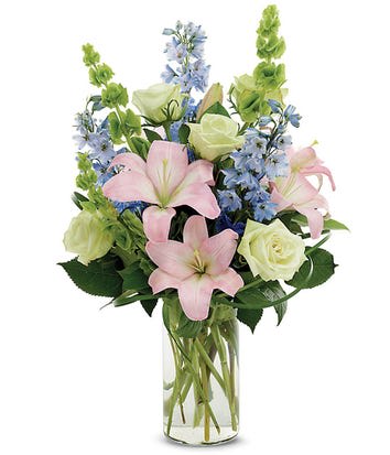 A day at the Beach A day at the Beach - Green flowers bouquet