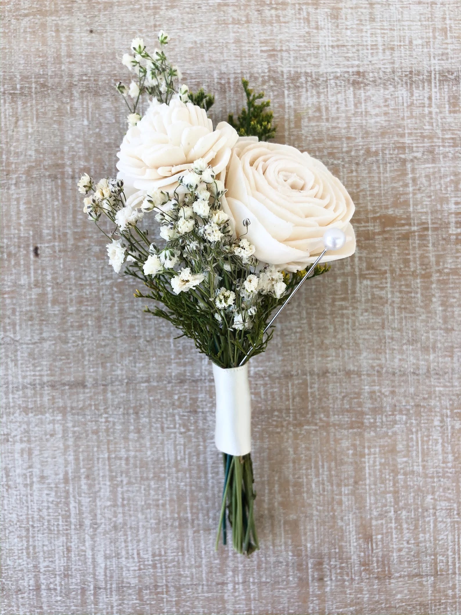 Spray Rose Buttonhole Spray Rose Buttonhole