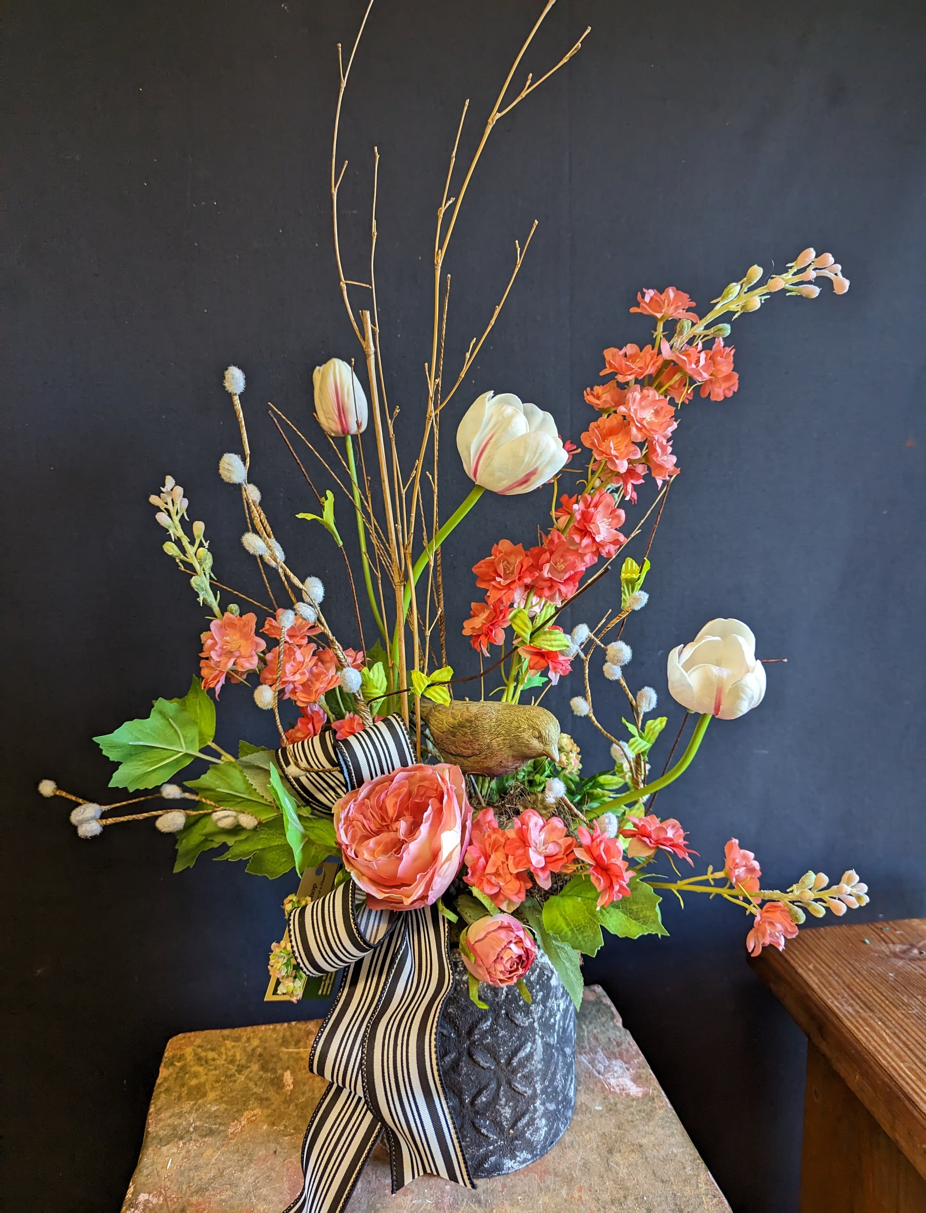 Pink Crush Permanent Botanical by Moss' Flower Shop & Flower Delivery