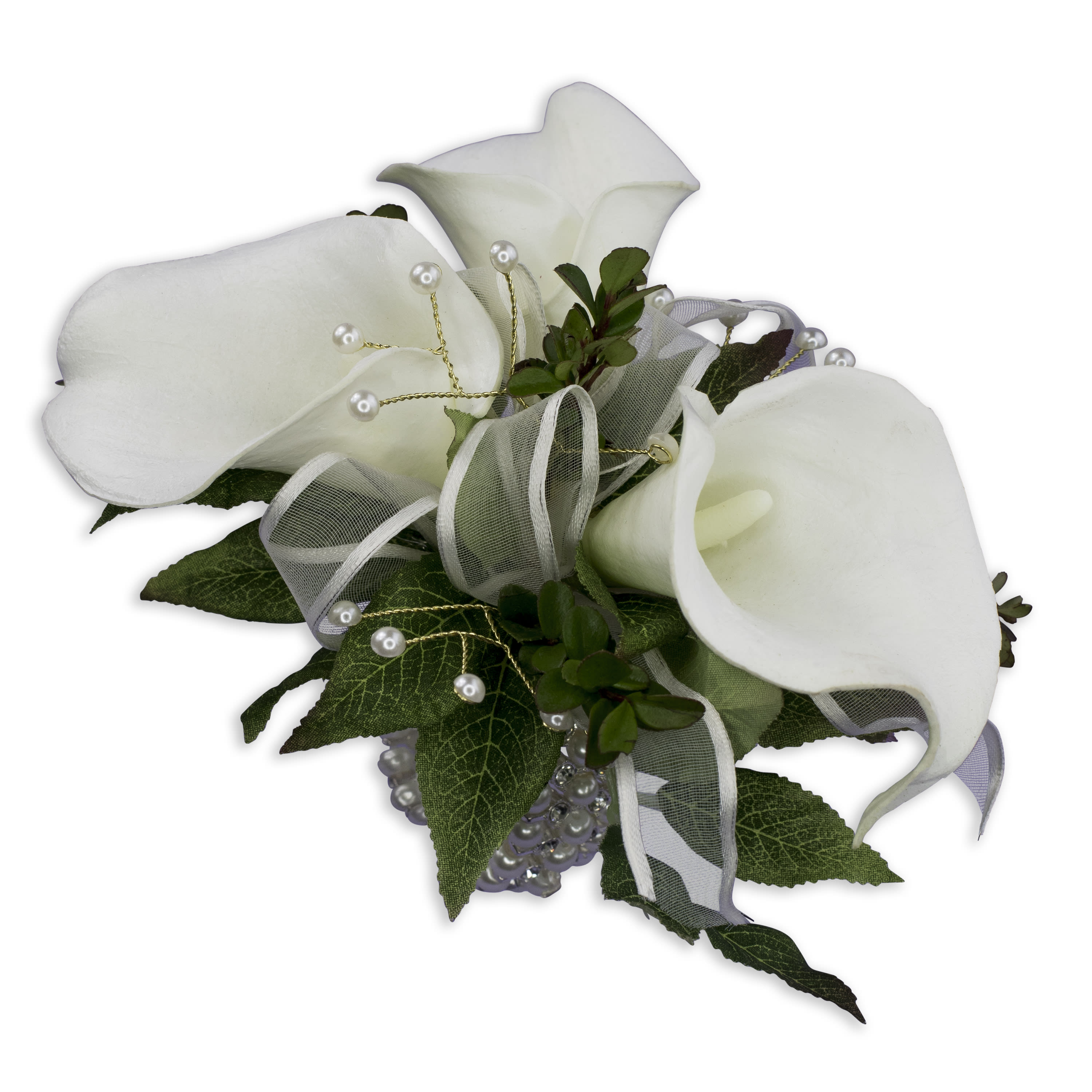 Calla lily wrist corsage hotsell