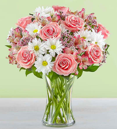 You're Special - Make Mom feel extra special with our beautiful bouquet. Sweet pink and white blooms are hand-arranged, helping you express yourself perfectly to someone who means everything to you. 