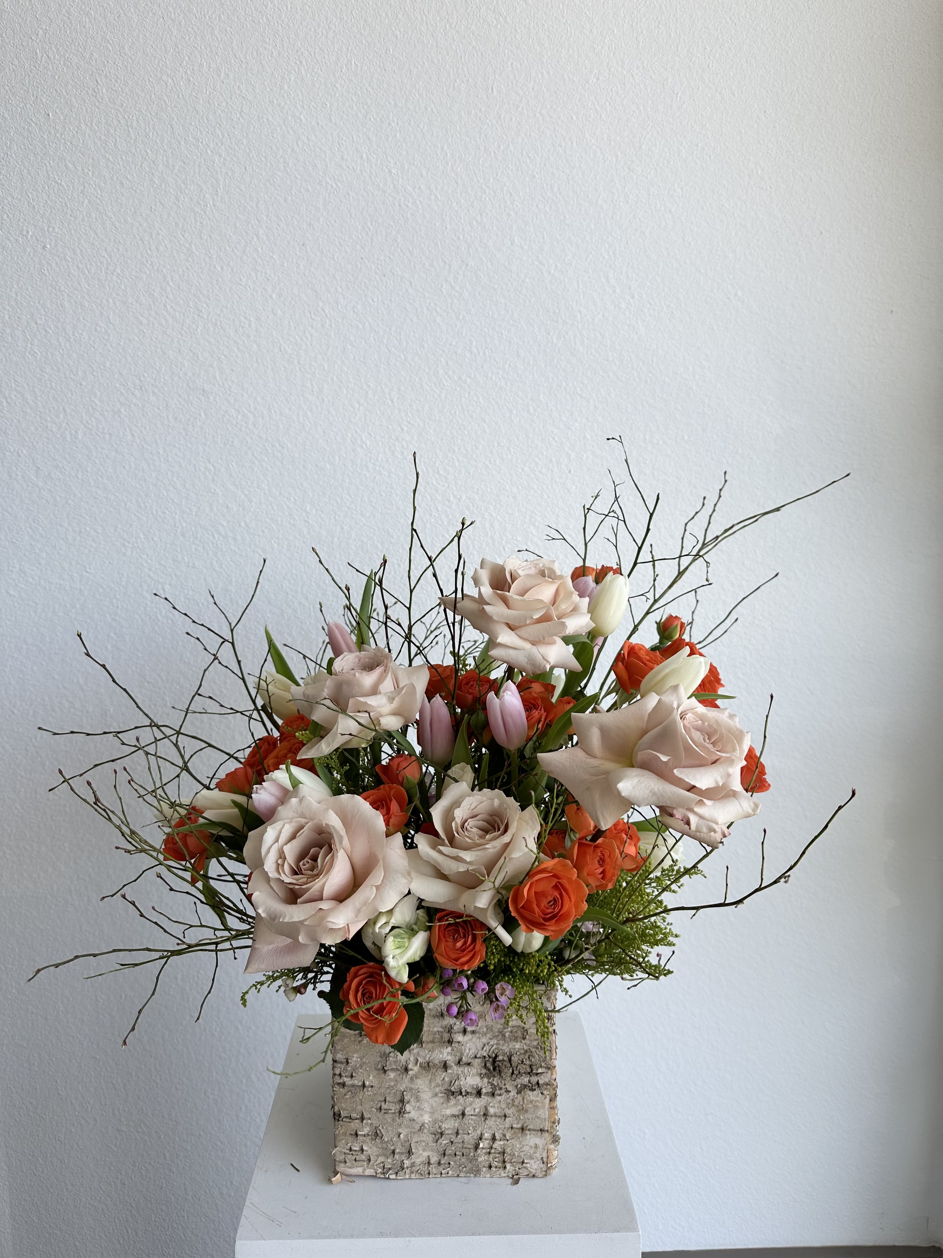 Earth Tone Flower Arrangement in Valley Village, CA | La Fleurel