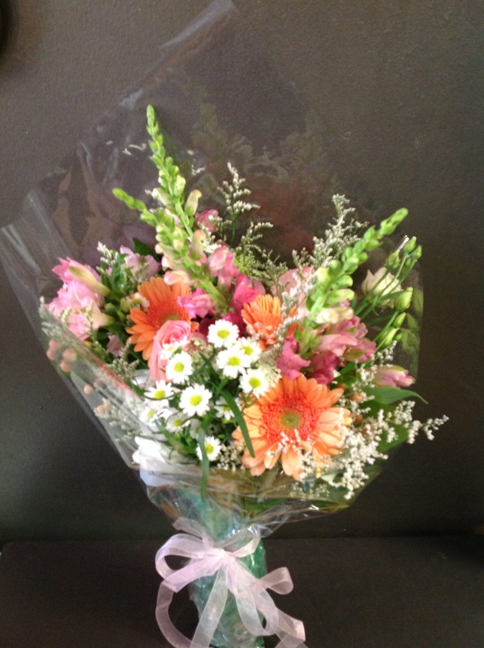 Pretty Pinks Loose Bouquet in Somerville, MA Nellie's Wildflowers