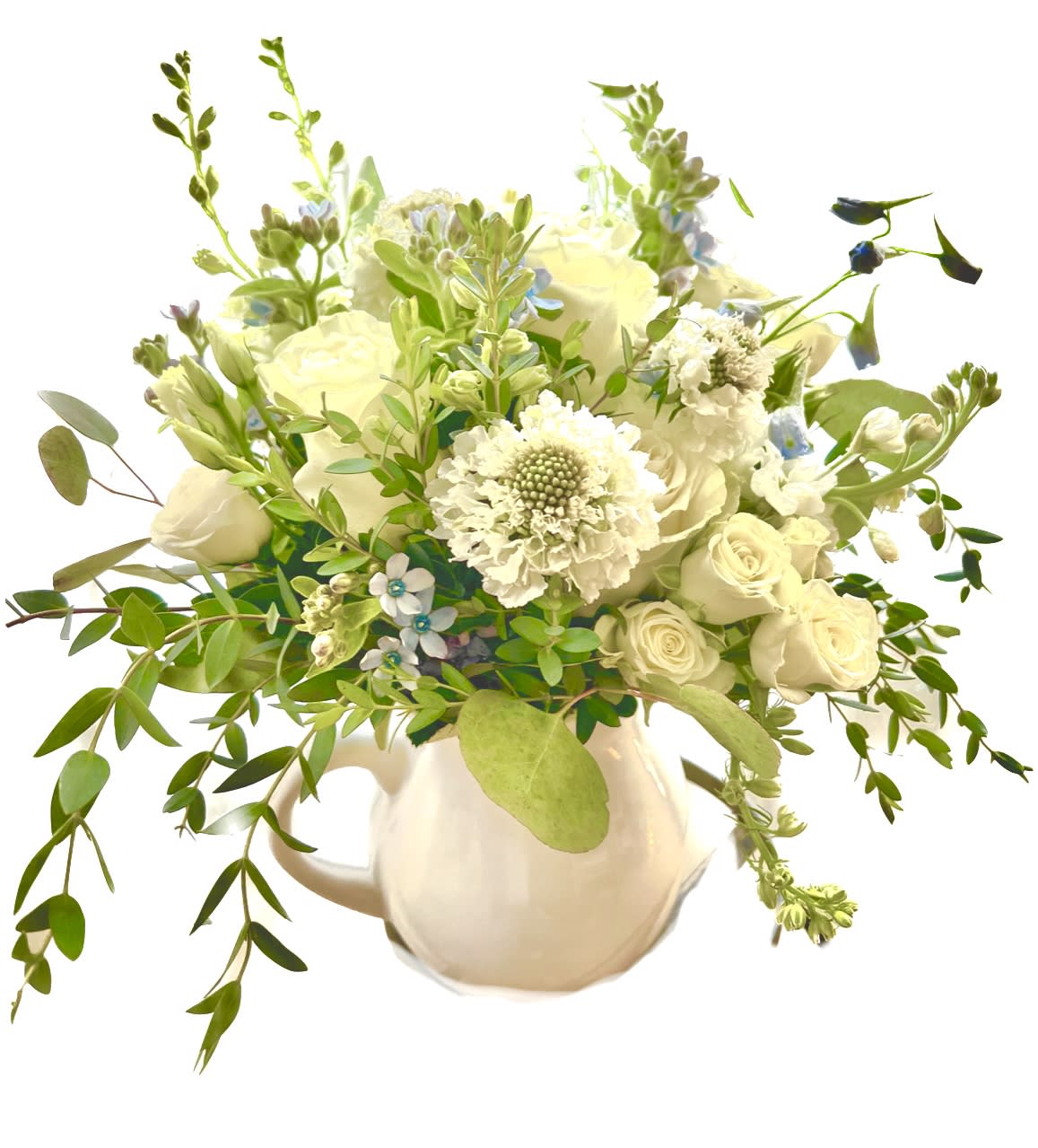 Easy like Sunday morning Easy like Sunday morning - A delicate combination of white and baby blue - soft like a whisper