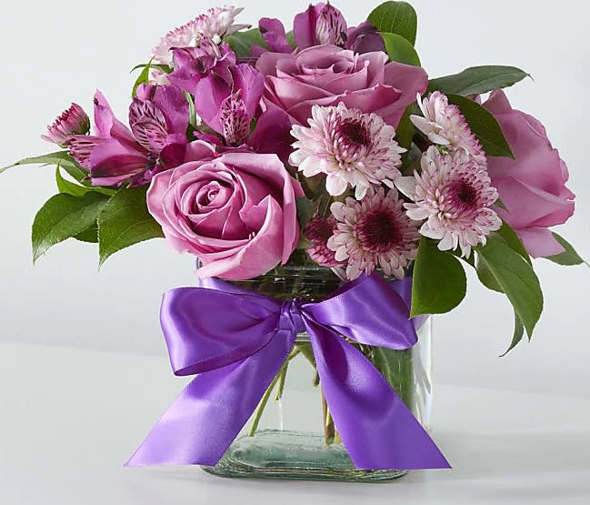 Sugarplum Bouquet - Sugarplum Bouquet Make anyone feel special with this lovely arrangement of sweet blooms.