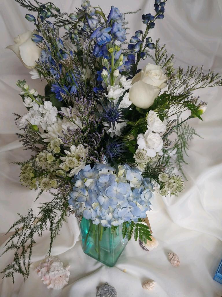 Mom's Ocean Bouquet in Newburyport, MA Flowers By Marianne Newburyport