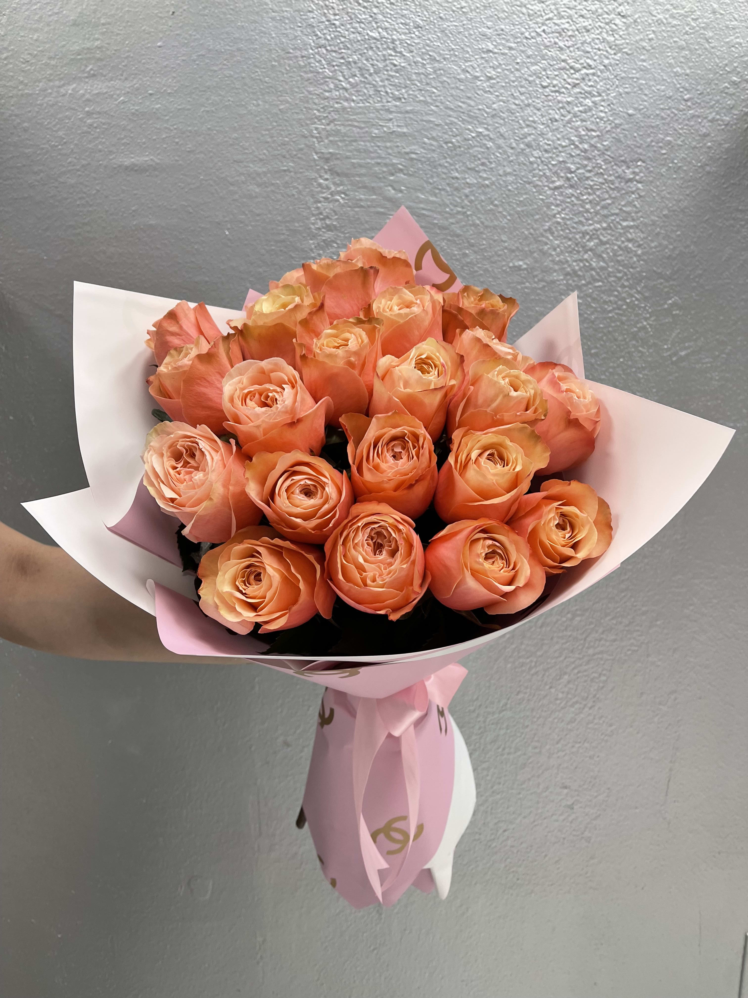 Orange flower hot sale bouquet