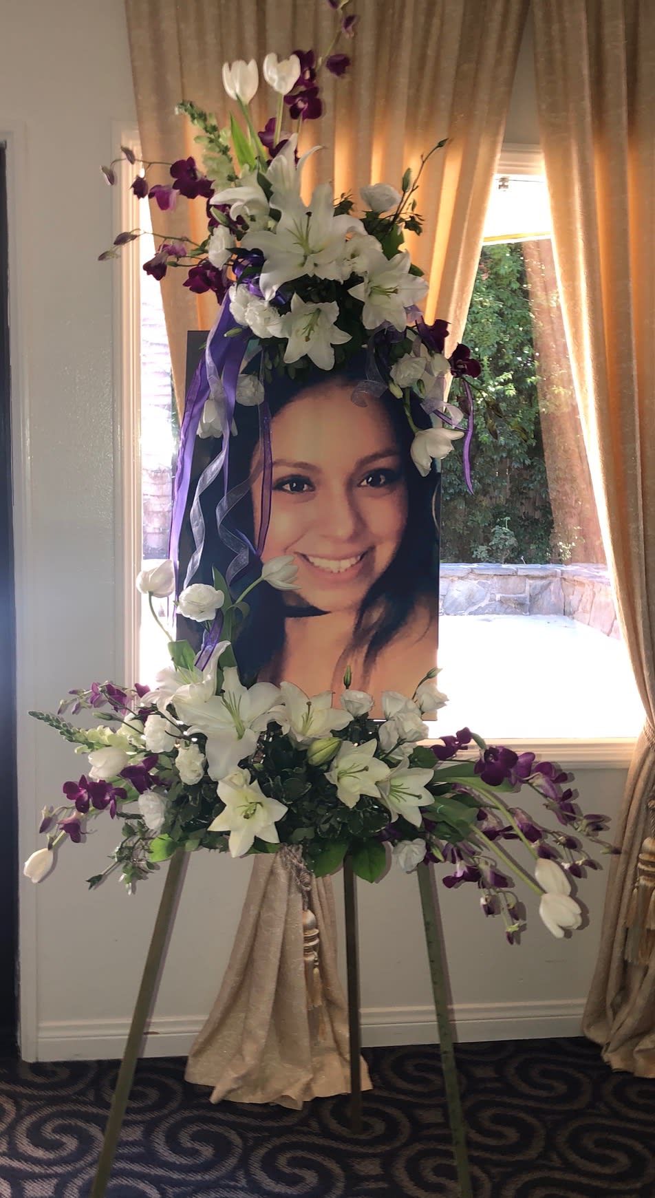 Memorial flower on sale