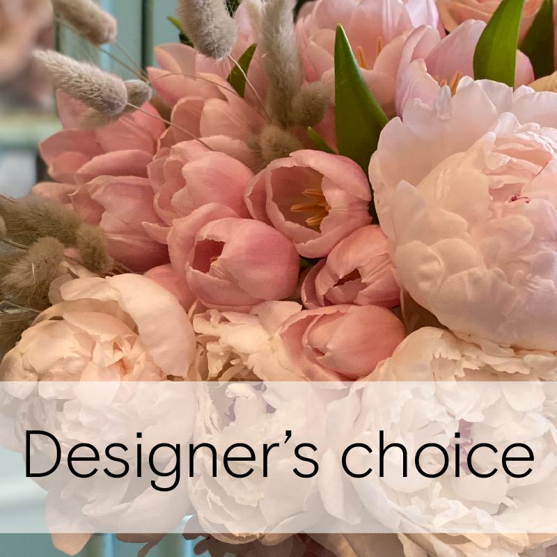 Designer's Choice - $1500 to $2000 - You can let us know what you like, but due to the current circumstances, we cannot guarantee any specific flowers for the arrangement. 