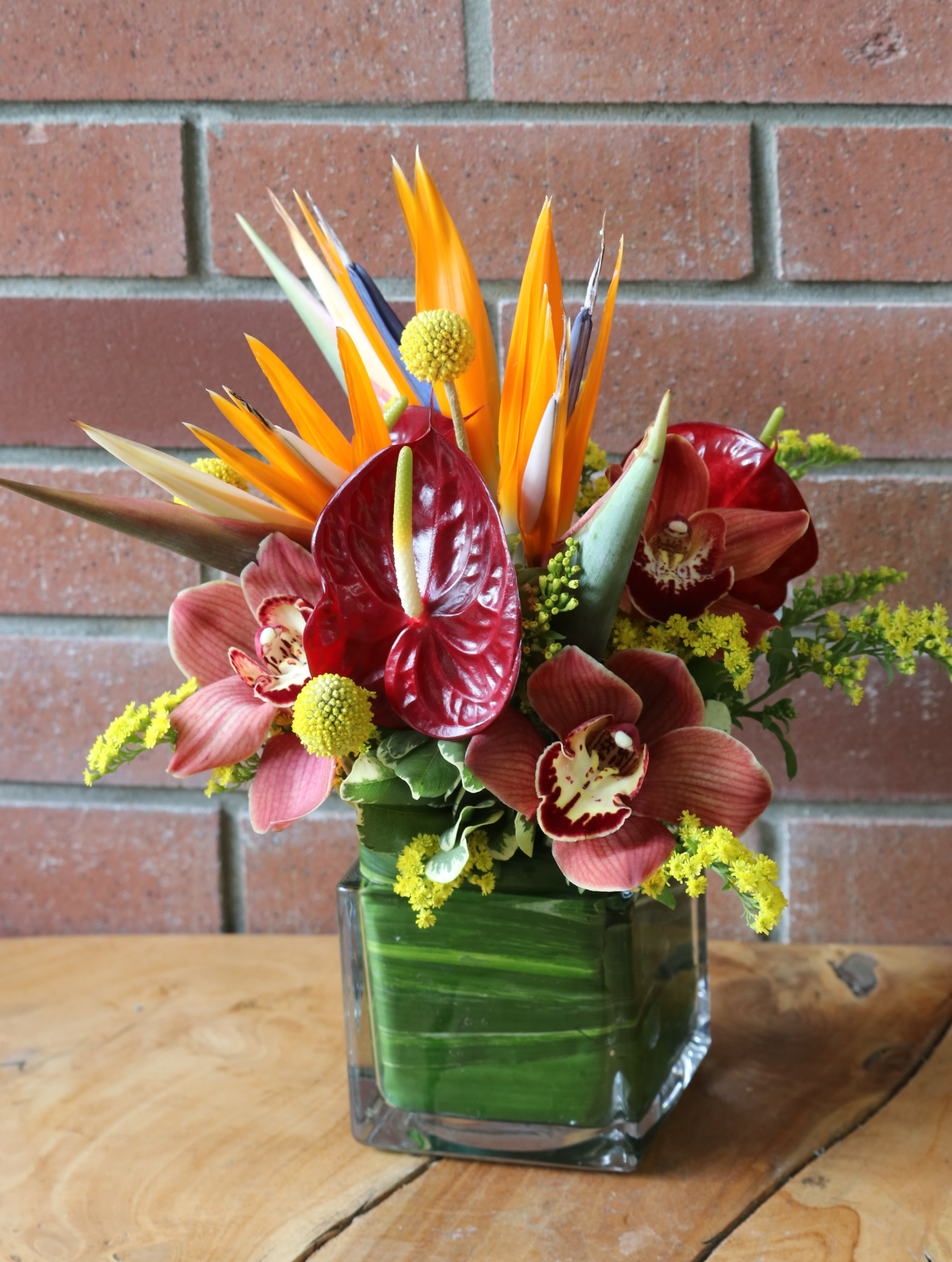 Tropical Arrangement Of The Week by Venetian Flowers