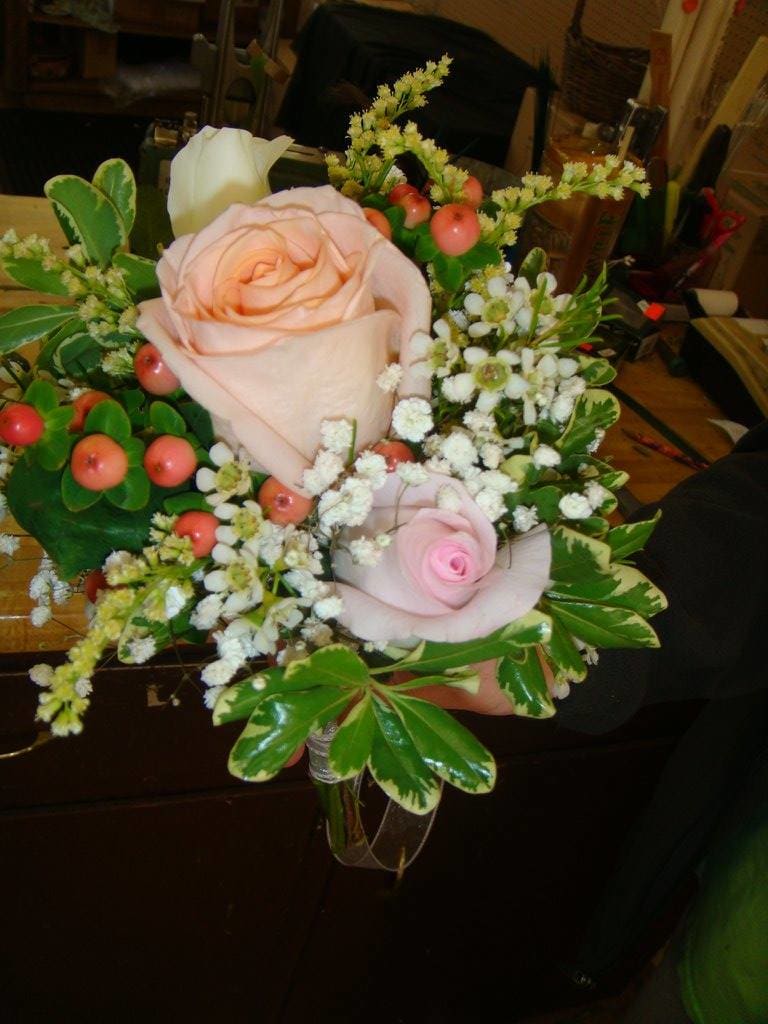 Wedding Arrangement - All Wedding Work &amp; Estimates Are Done In The Shop With A Consultation By Appointment Only. 