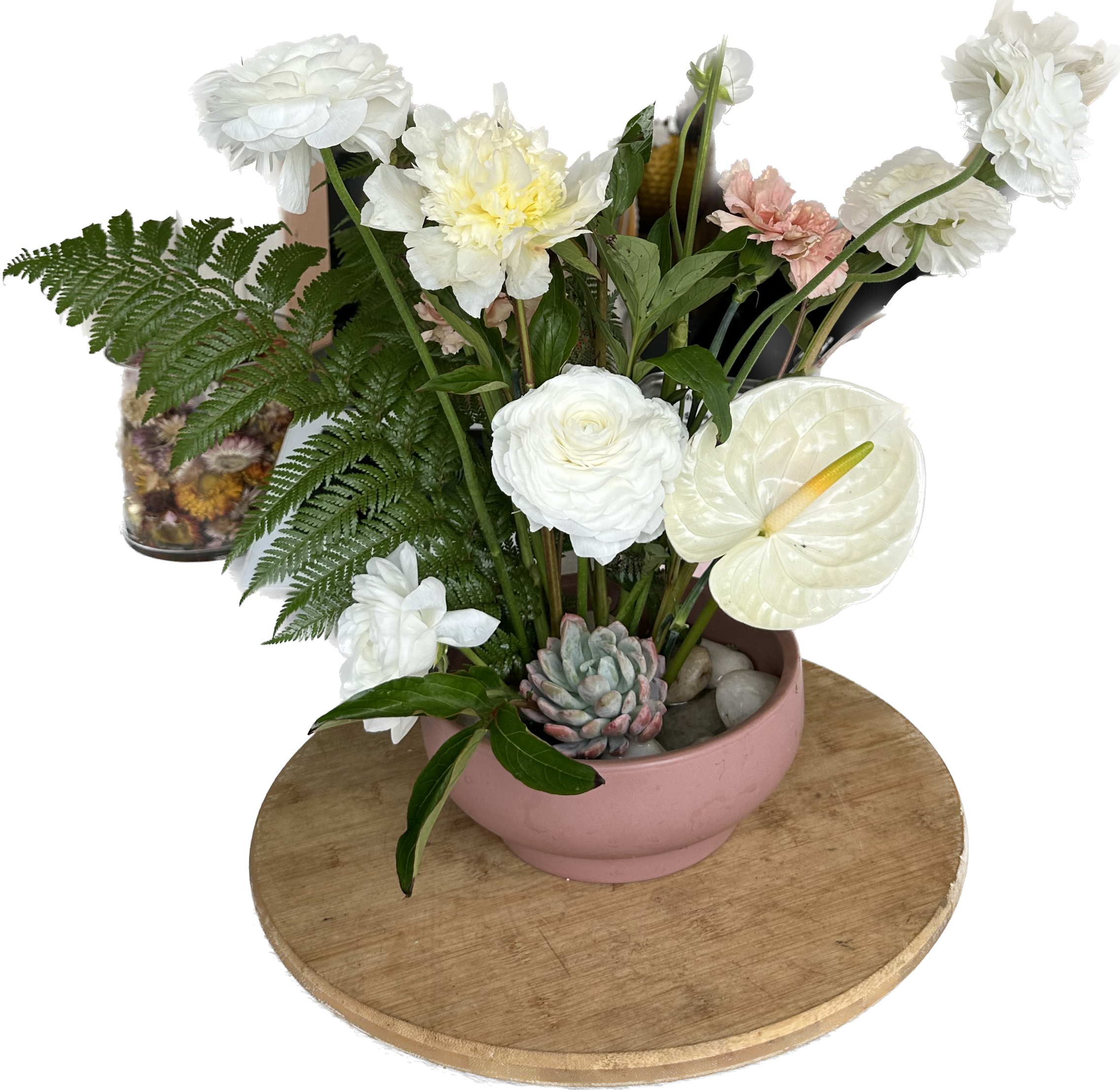 Modern Harmony Modern Harmony - This funky modern arrangement has a variation of beautiful unique flowers.