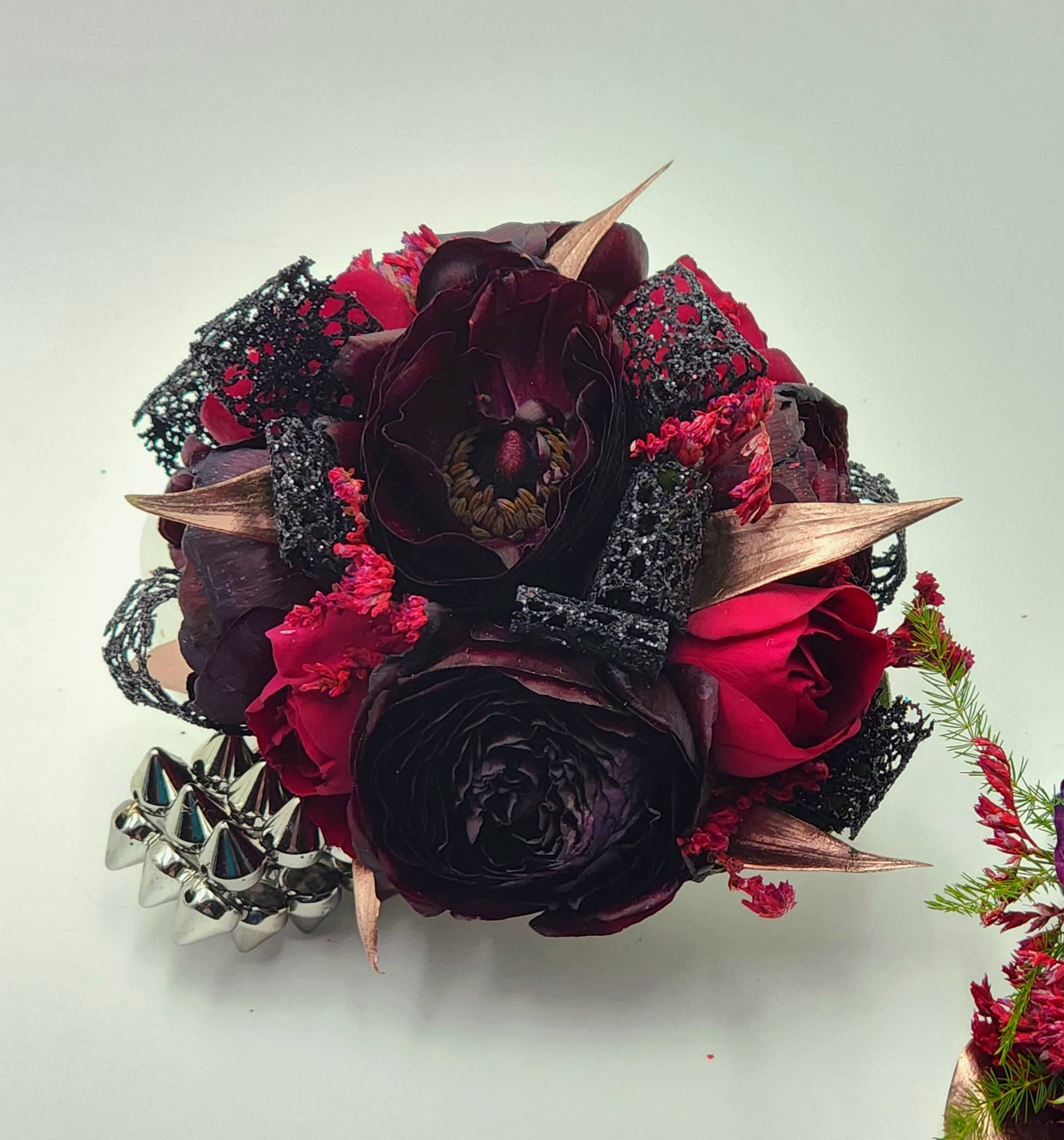 Red corsage bracelet cheap