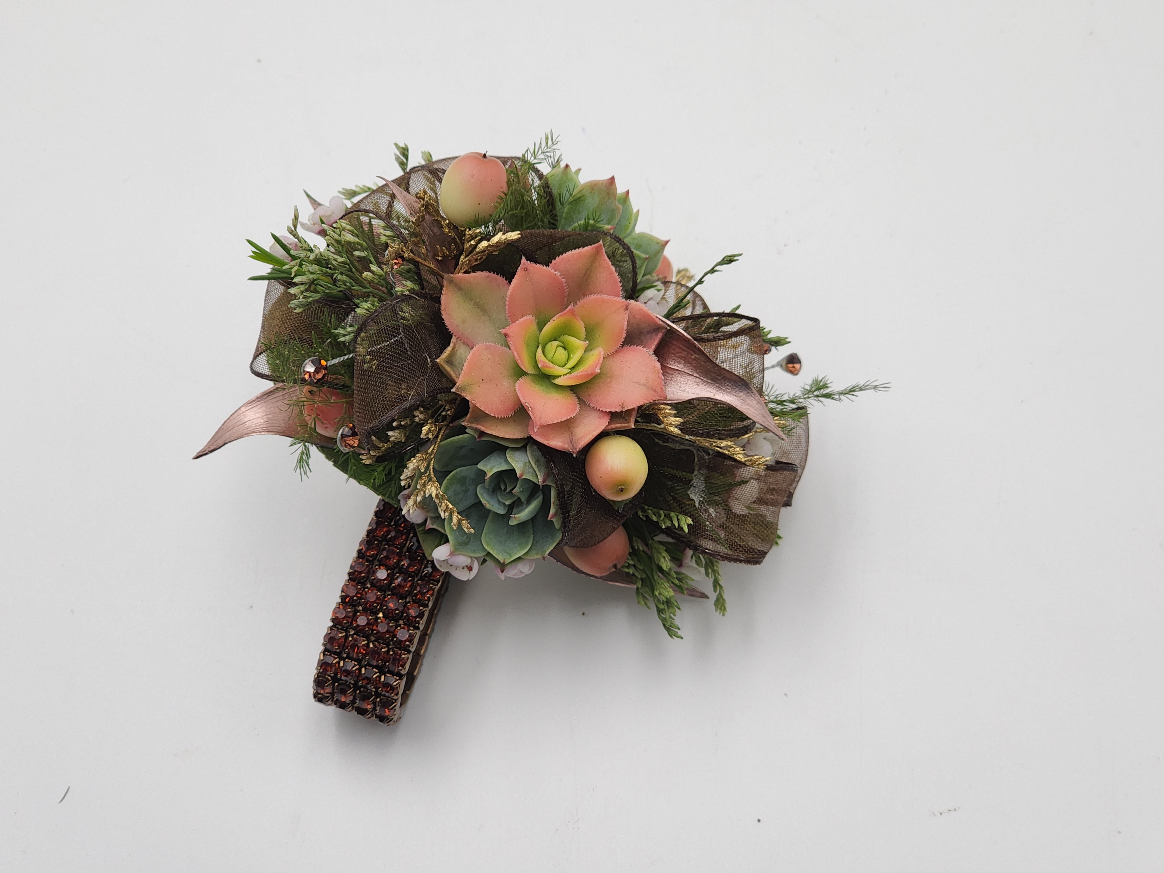 Floral Bracelet, Prom by The Rustic Root