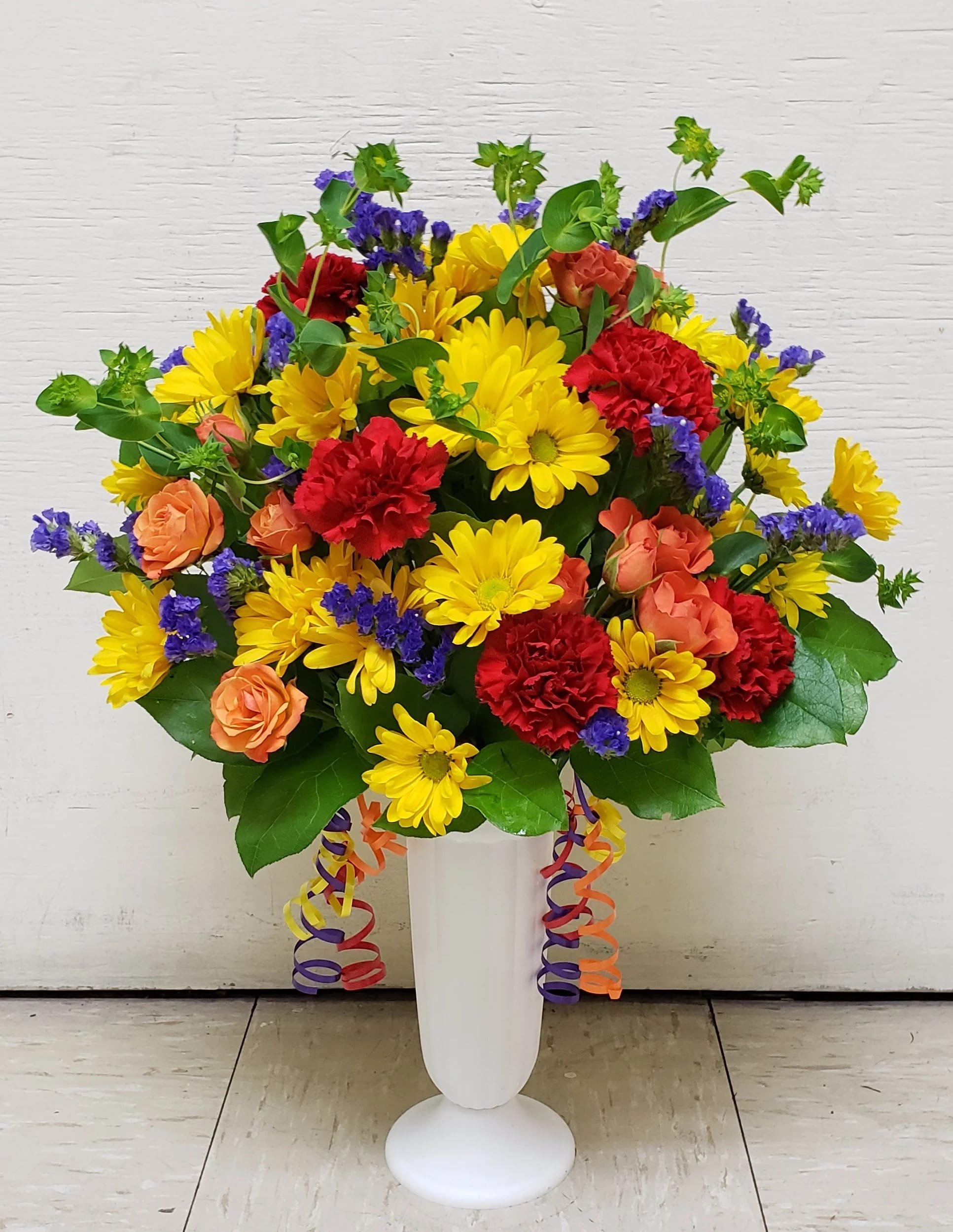 [TT-ANC129]:  REMEMBERING YOUR BIRTHDAY - REMEMBERING YOUR BIRTHDAY ARRANGEMENT FOR ARLINGTON NATIONAL CEMETERY BY TWIN TOWERS FLORIST
