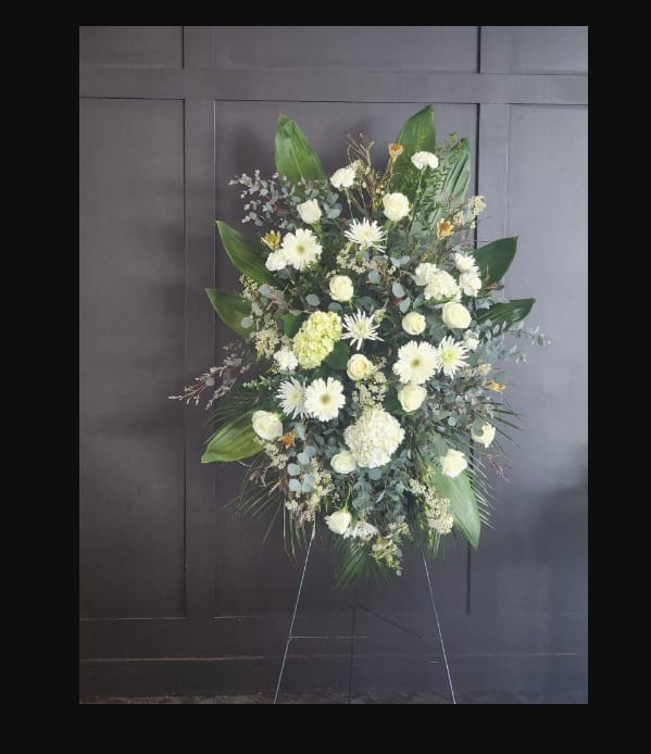 Sympathy with Love by Barrio Logan Florist - Flower arrangement