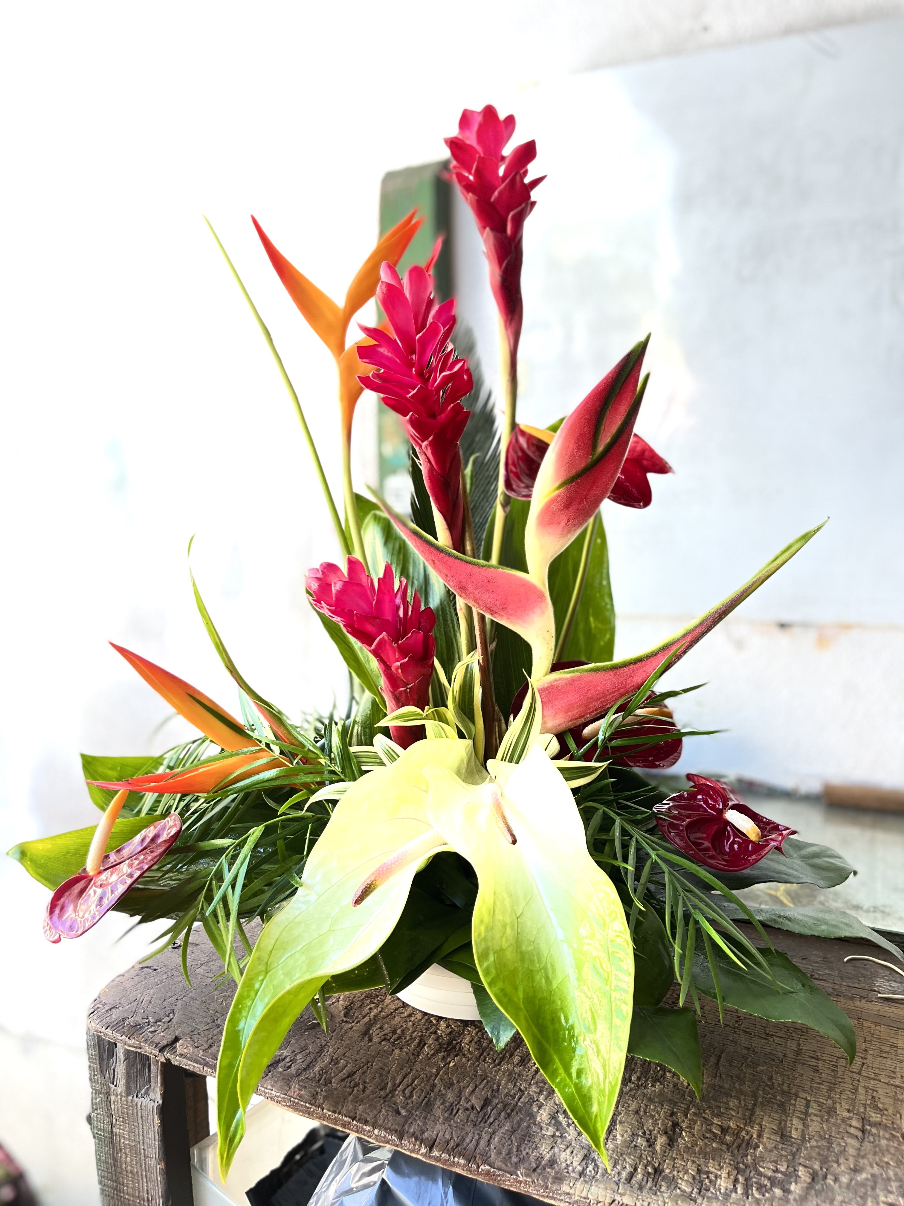 MEDIUM TROPICAL ARRANGEMENT in Lihue, HI Flowers Forever LLC