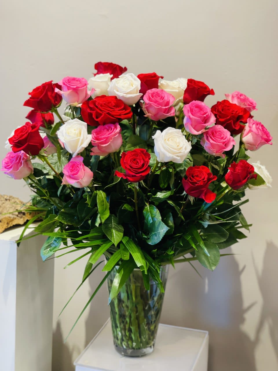Flowers of Love - assorted color roses