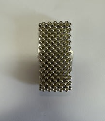 SILVER PEARL WRISTLET SILVER PEARL WRISTLET - LOVELY SILVER PEARL WRISTLET, TO CUSTOMIZE YOUR CORSAGE. COMPLEMENTS FORMAL WEAR.