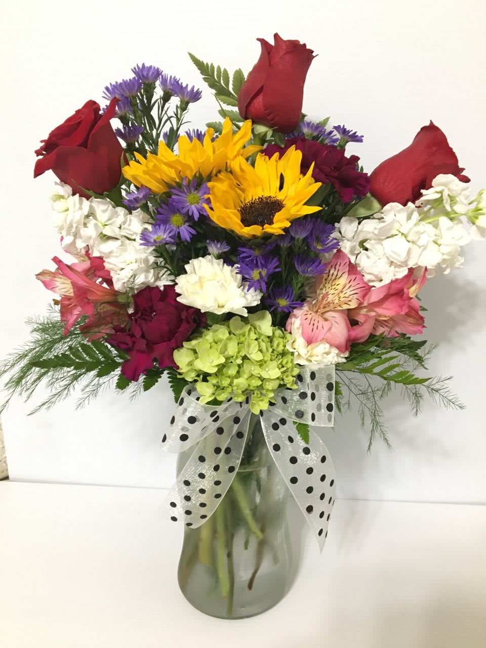 Just Because - Beautiful Multicolored Arrangement