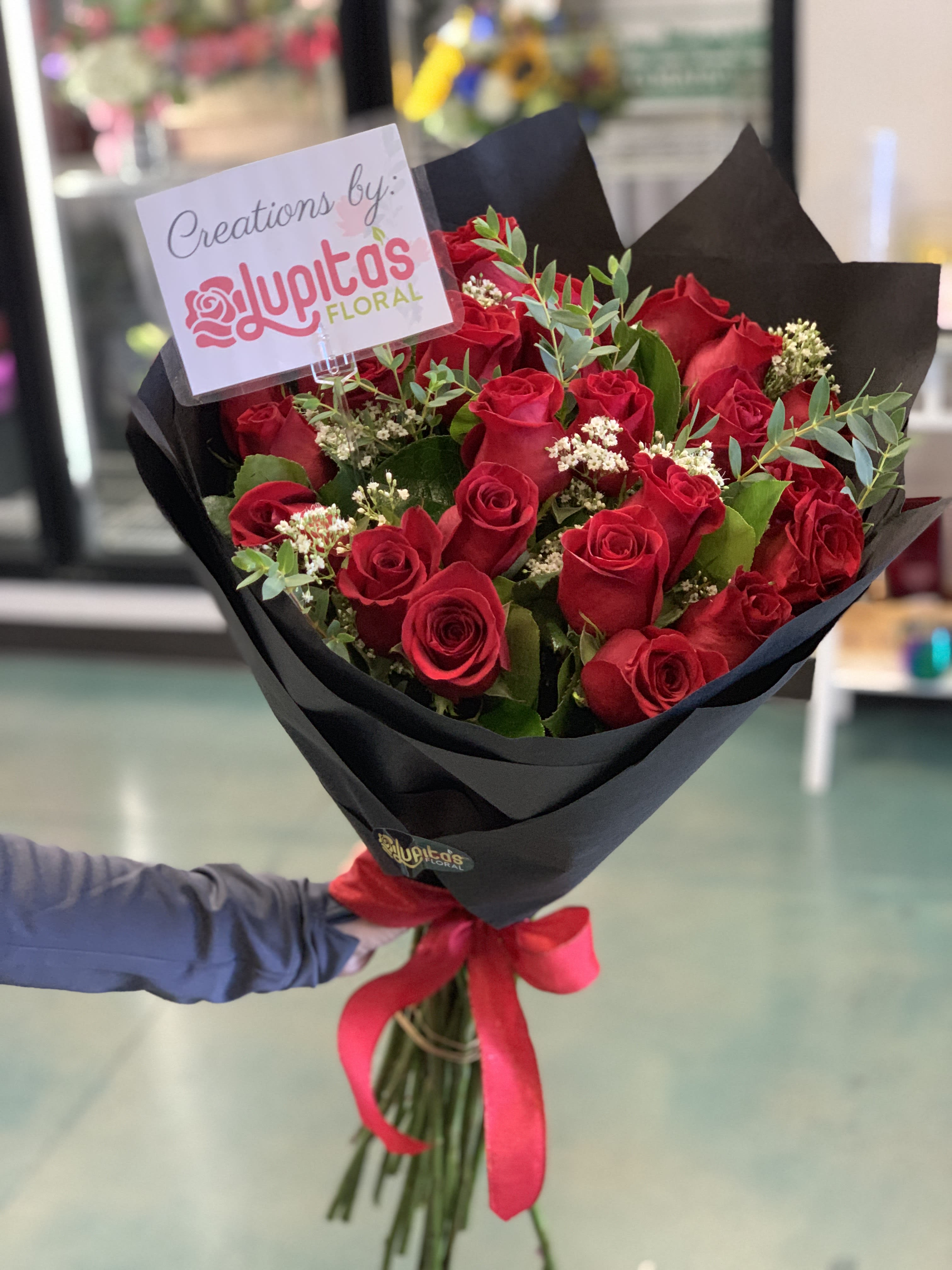 Red Rose Wrap Bouquet - All Products