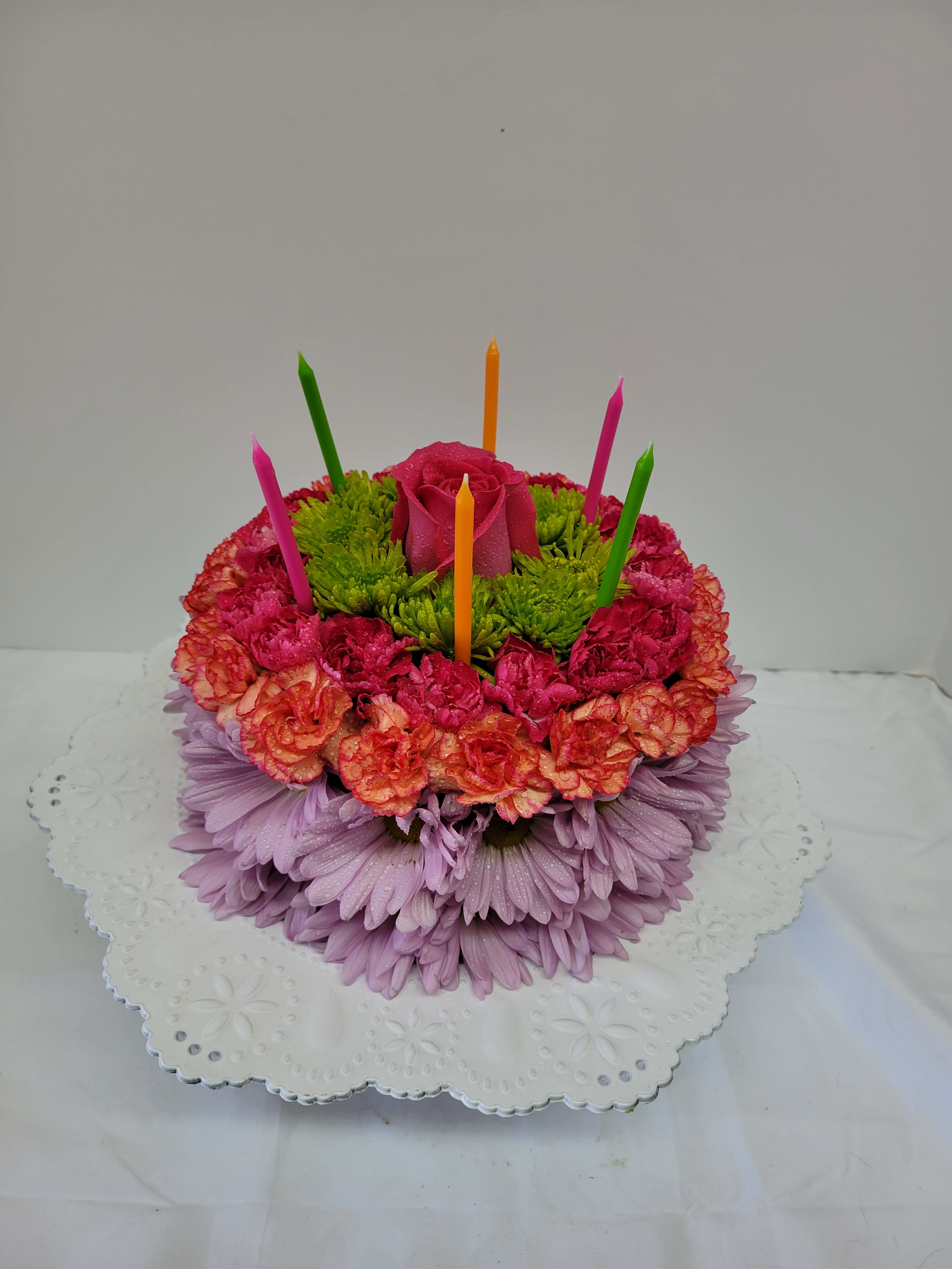 Birthday Flower Cake Bright in Tucson, AZ
