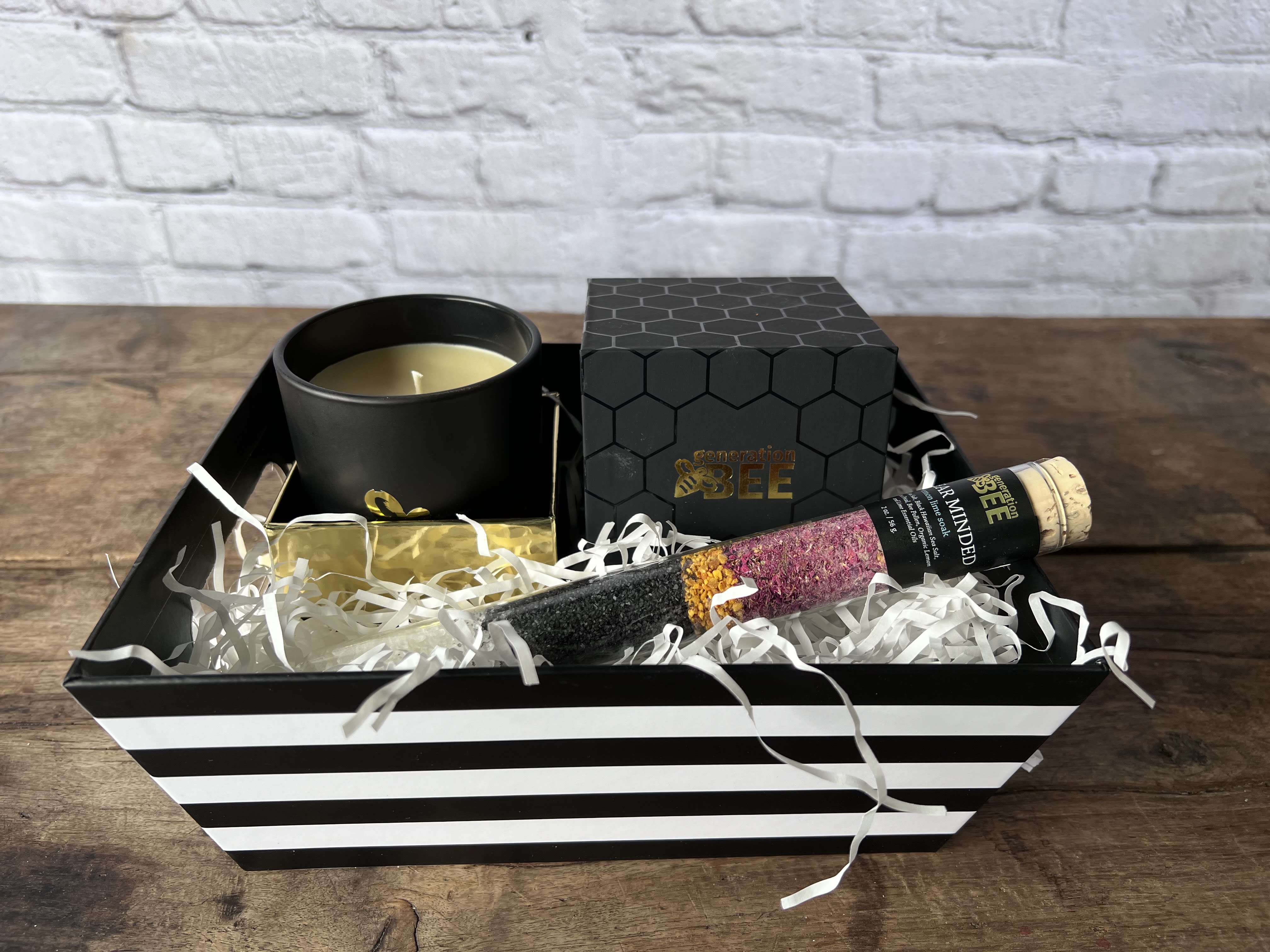 Candle Bath Soak Gift Box